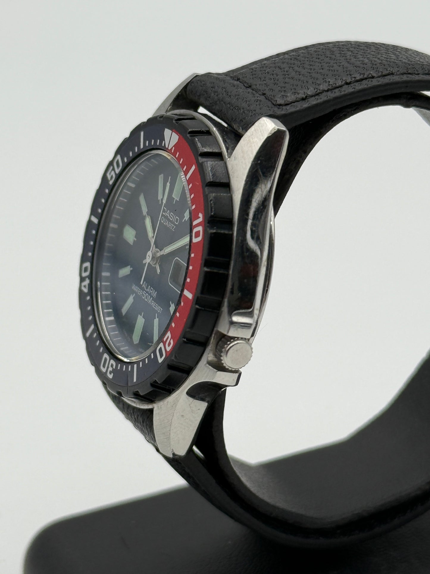 casio pepsi quartz alarm water resistant referenza 50-343