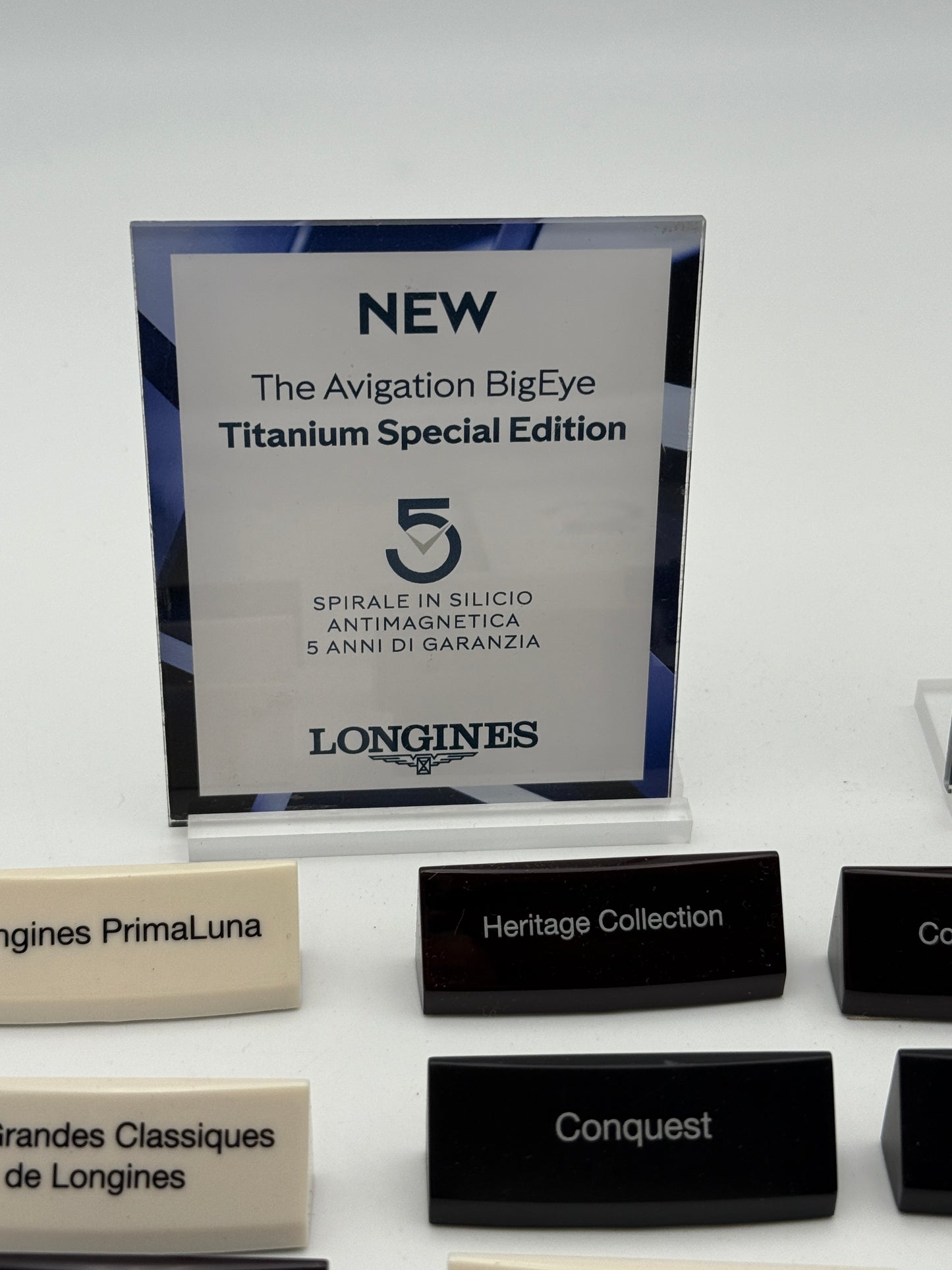 longines display espositori swiss made exhibitor