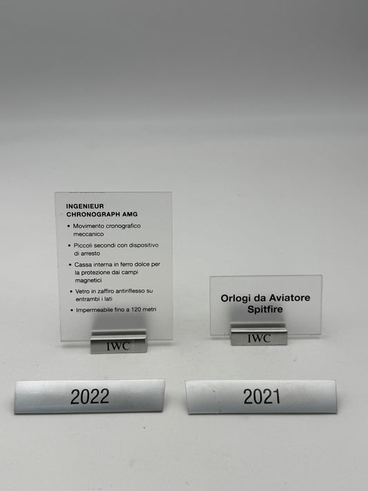 iwc display espsoitore exhibitor swiss made