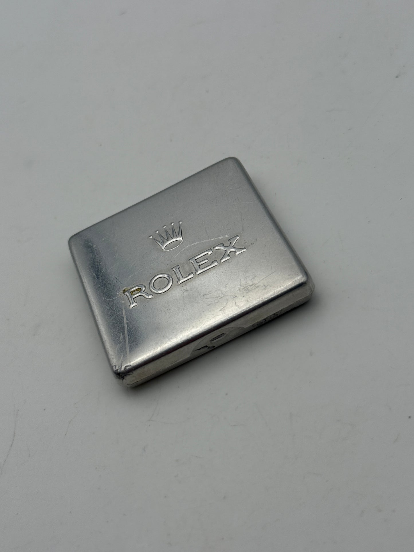 rolex dial box swiss made vintage aluminiumrolex dial box swiss made vintage aluminium