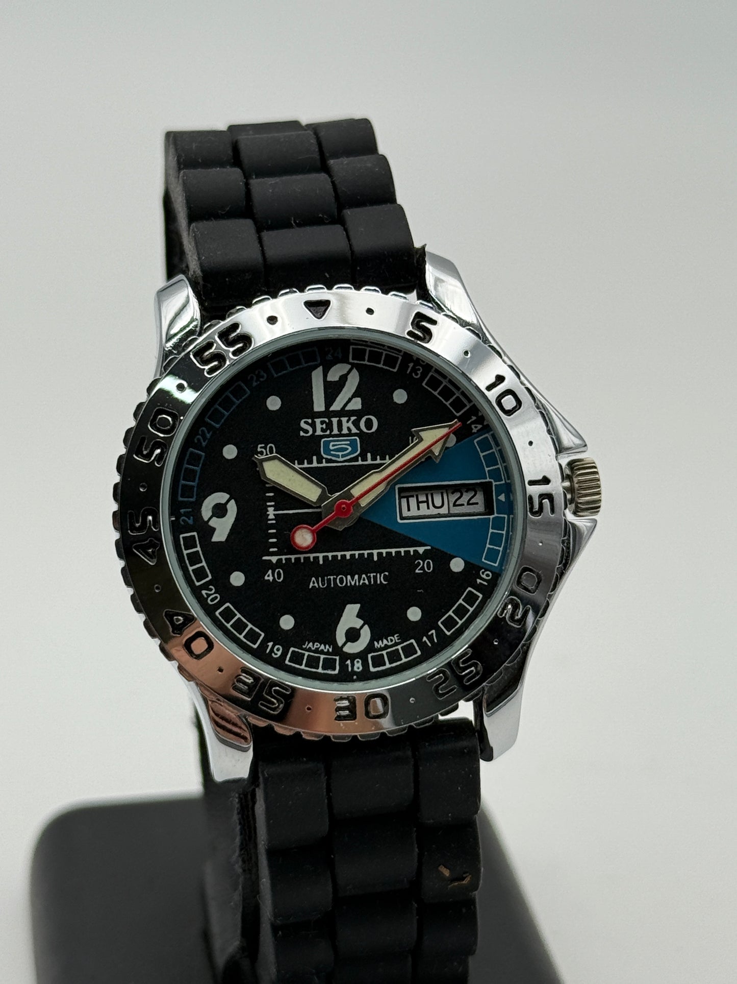 seiko 5 automatic 6309-5820 vintage 39.5mm