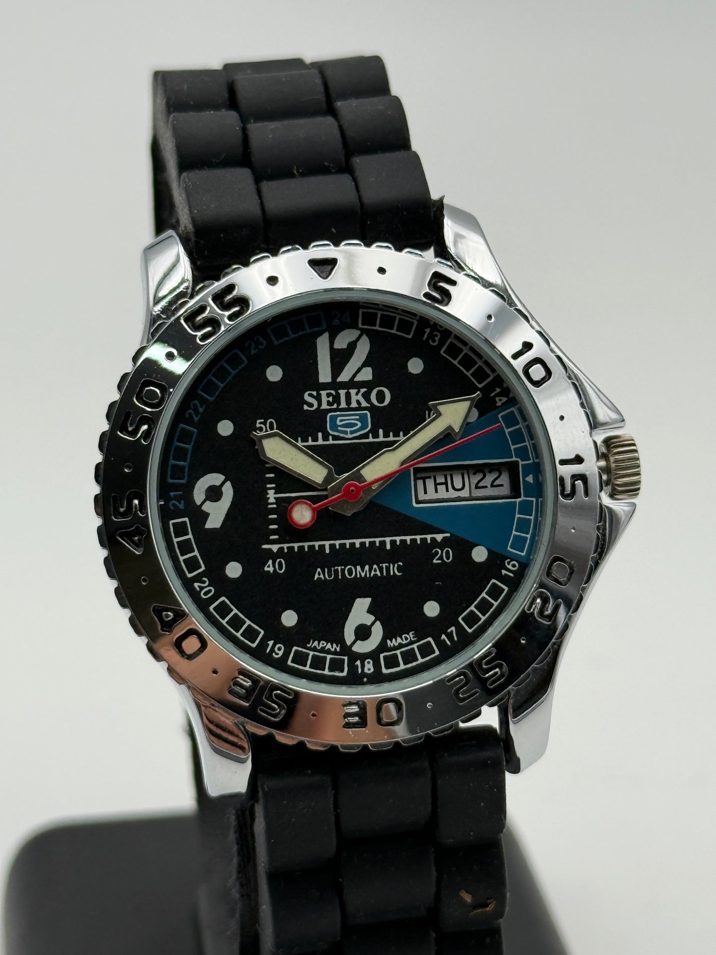 seiko 5 automatic 6309-5820 vintage 39.5mm