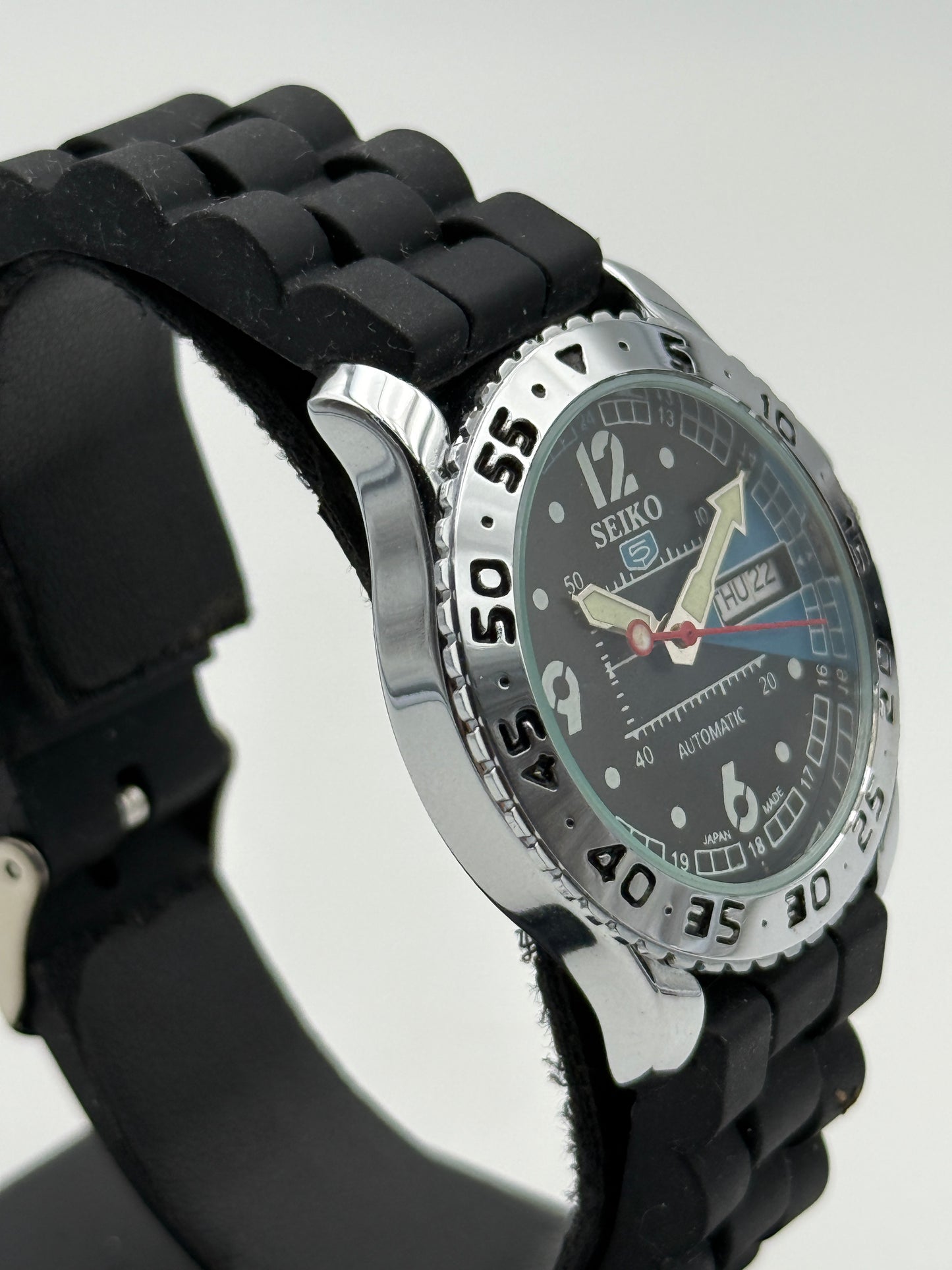 seiko 5 automatic 6309-5820 vintage 39.5mm