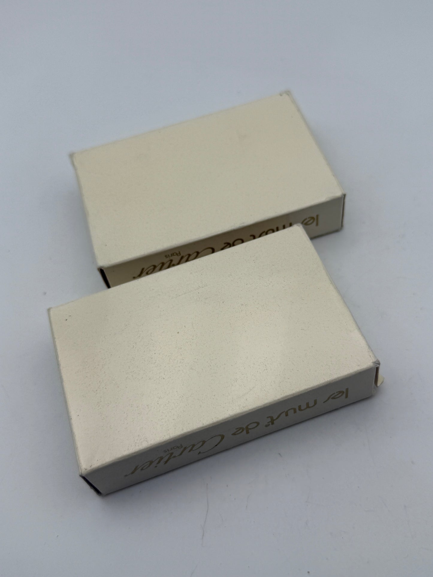 cartier card box carte da gioco scatola