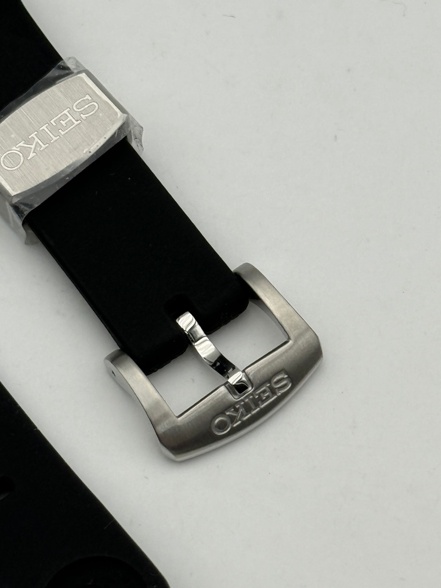 seiko gomma nero 20mm cinturino strap rubber