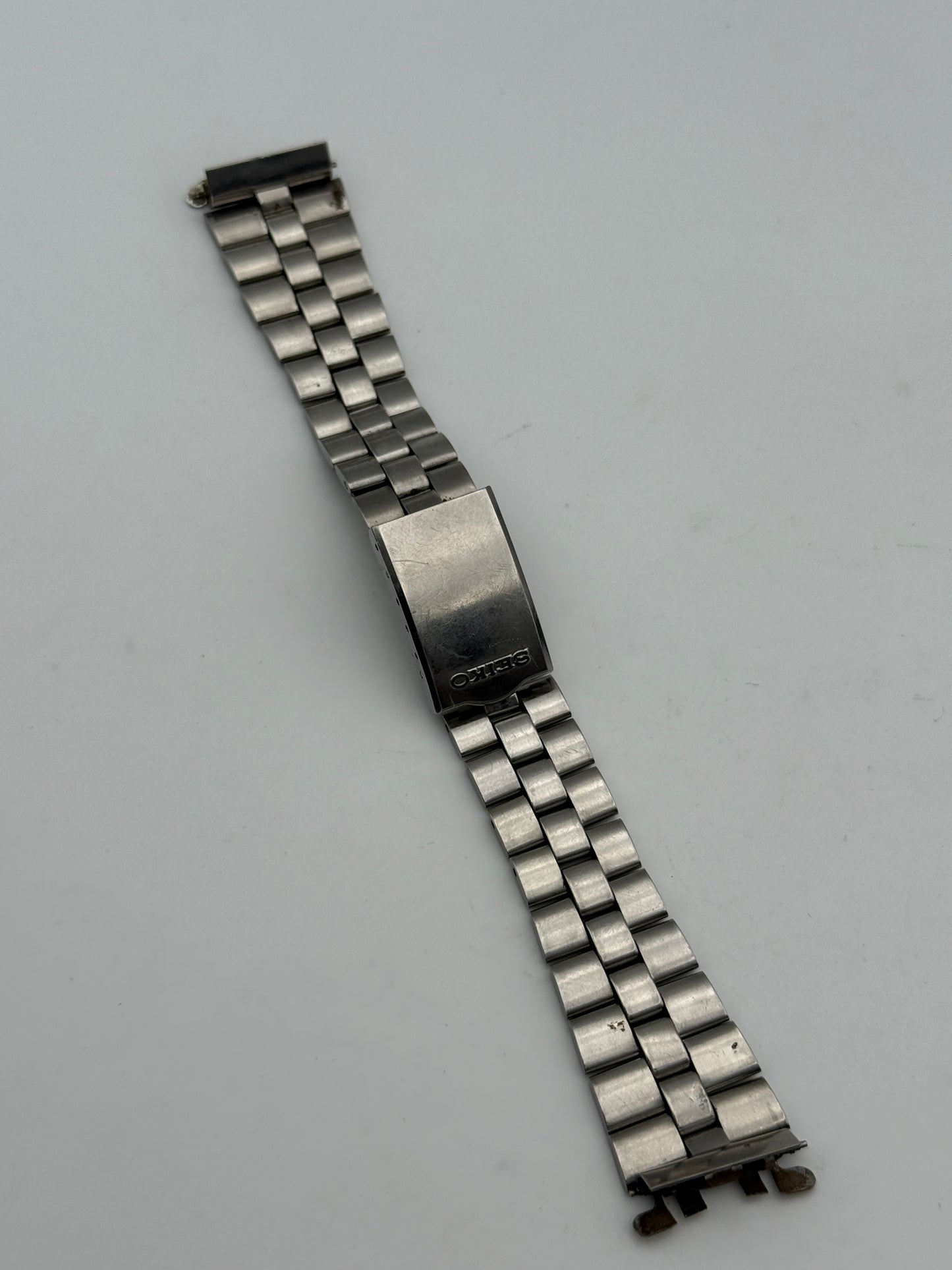 seiko chrono 19mm bracciale bracelet rare
