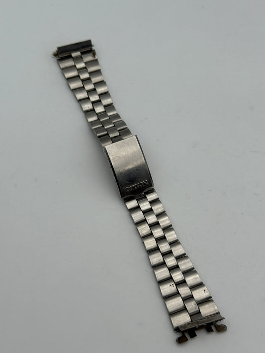 seiko chrono 19mm bracciale bracelet rare