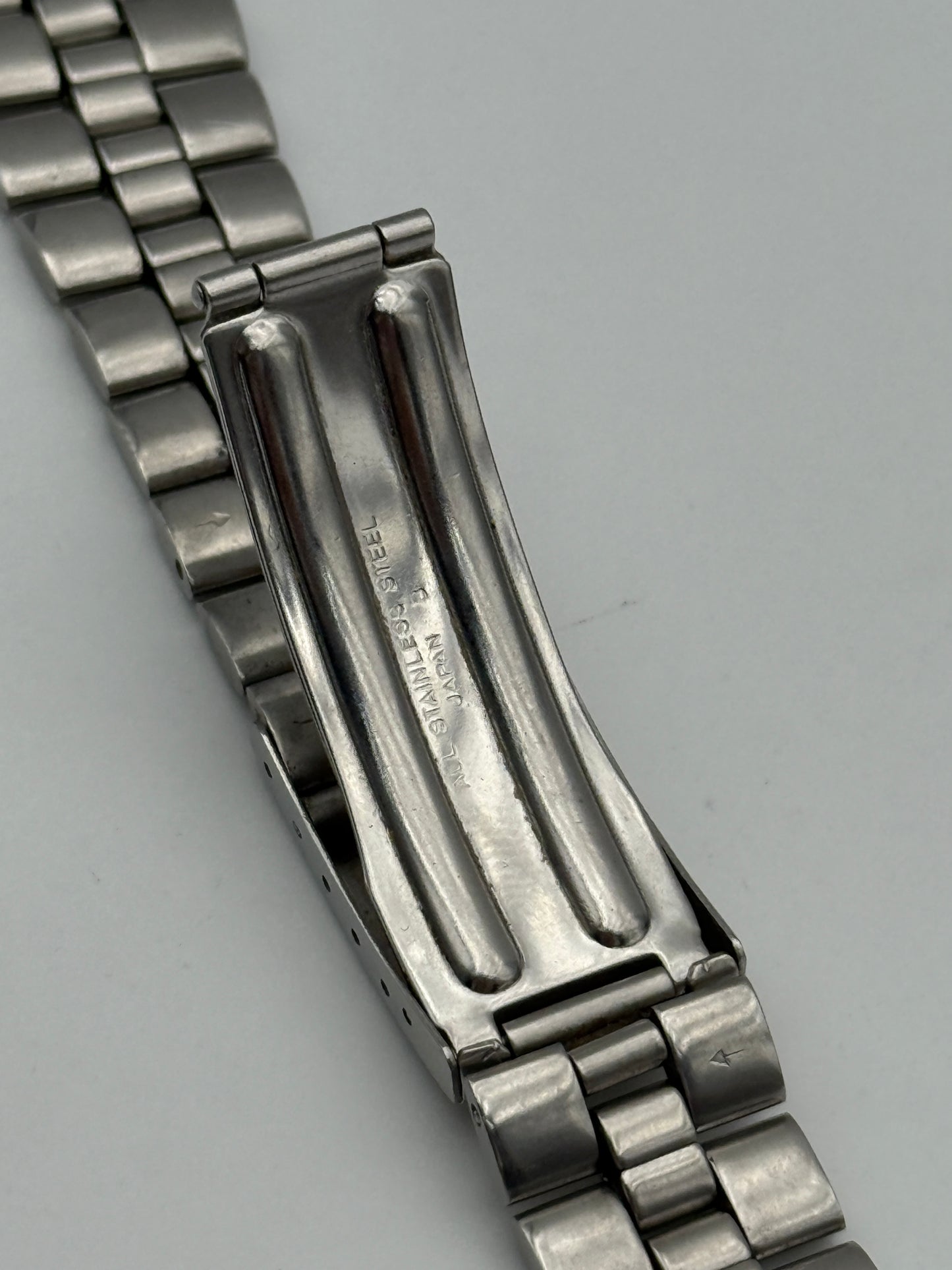 seiko chrono 19mm bracciale bracelet rare
