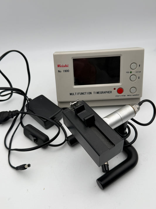 weishi no.1900 multifunction timegrapher cronocomparatore