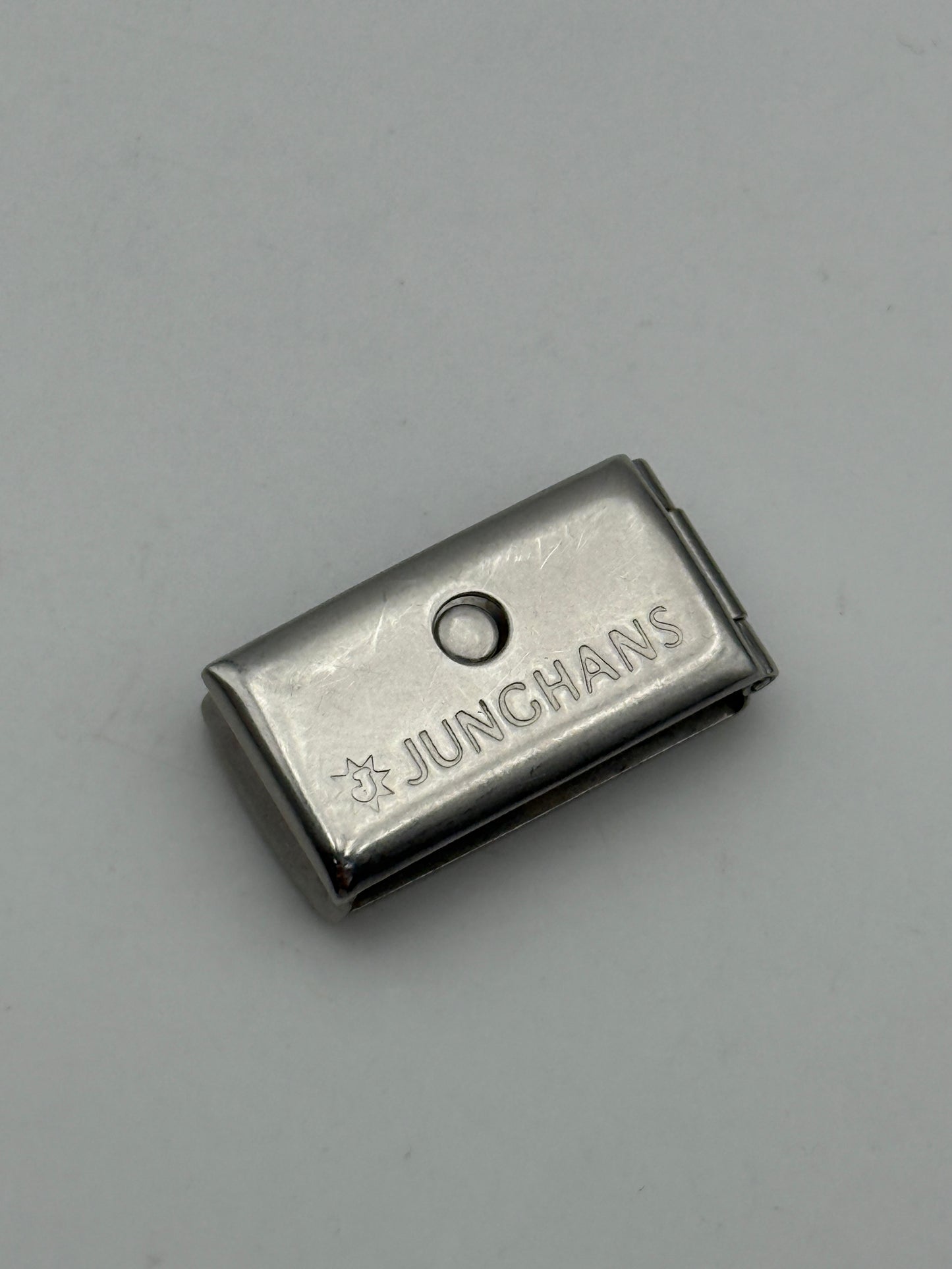 junghans mega 19mm fibbia buckle vintage rare