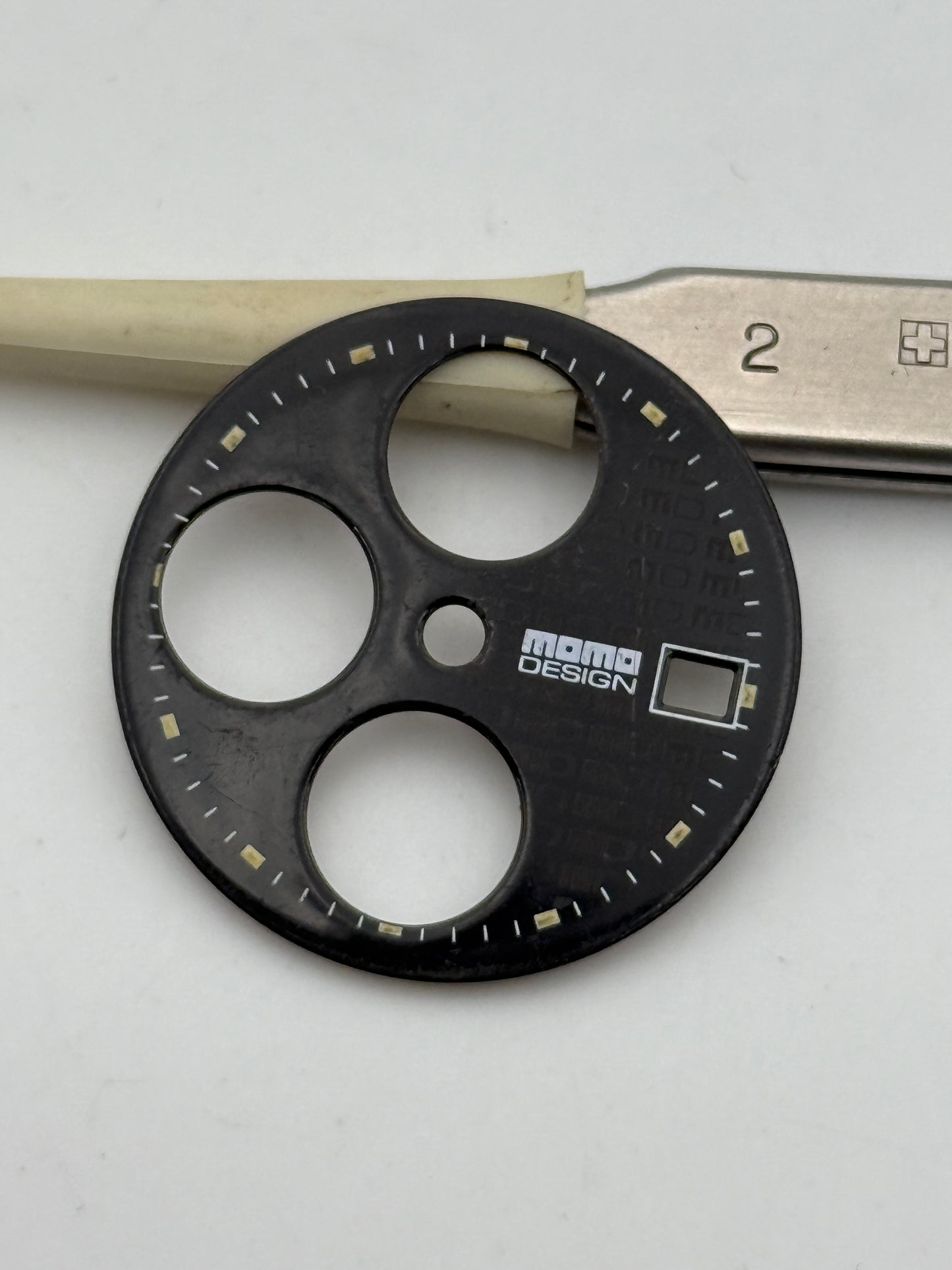 momo design 7750 29.5mm dial quadrante