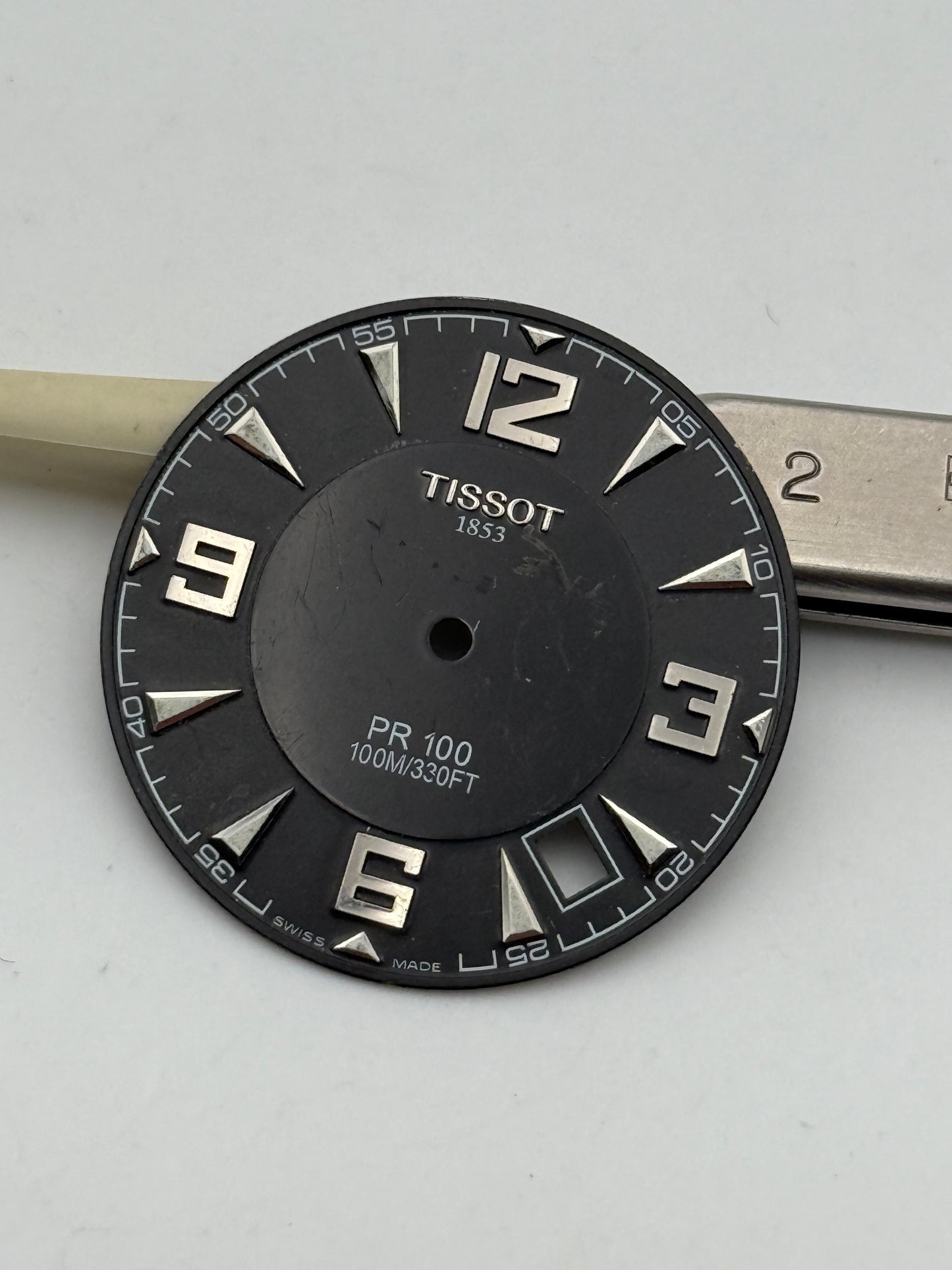 tissot 1853 pr 100 28.5mm dial quadrante