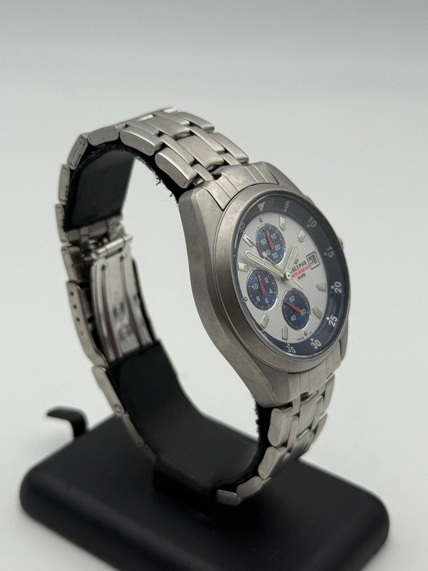 Calypso 10atm chrono 5050 marine sport collection 39mm quartz