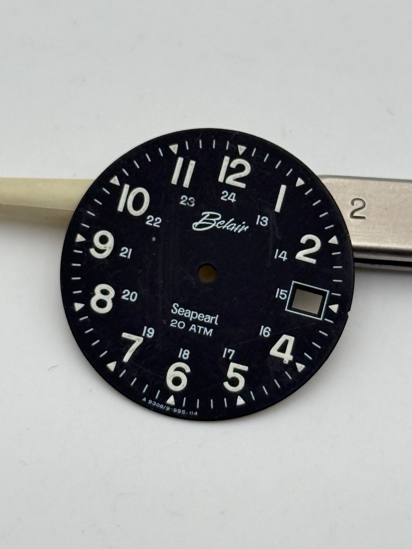 belair seaperl 20atm 28.8mm dial quadrante