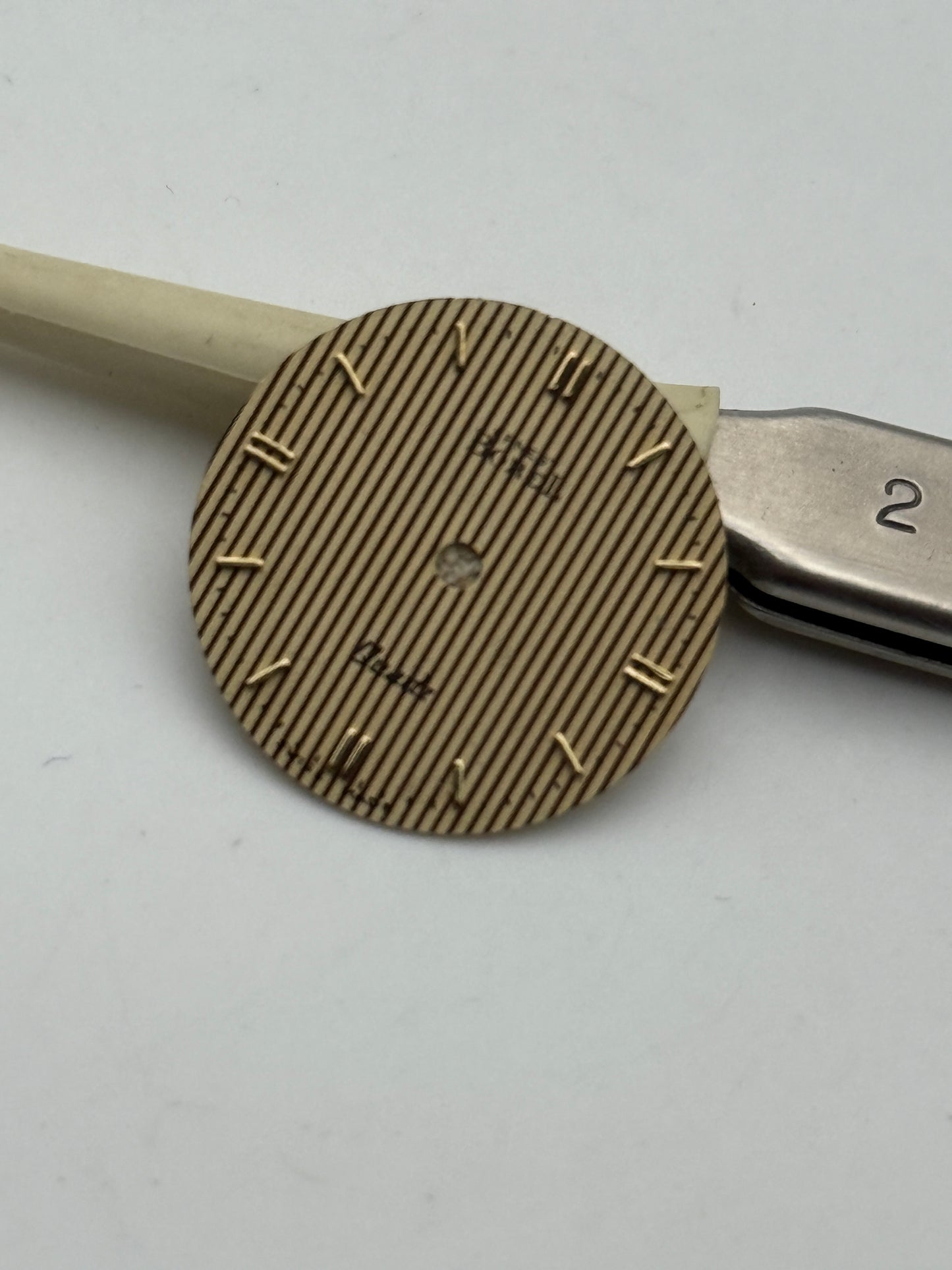 ernest borel quartz 20.5mm dial quadrante