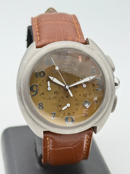 E.marinella Napoli Posillipo chrono a7072 43mm chronograph watch
