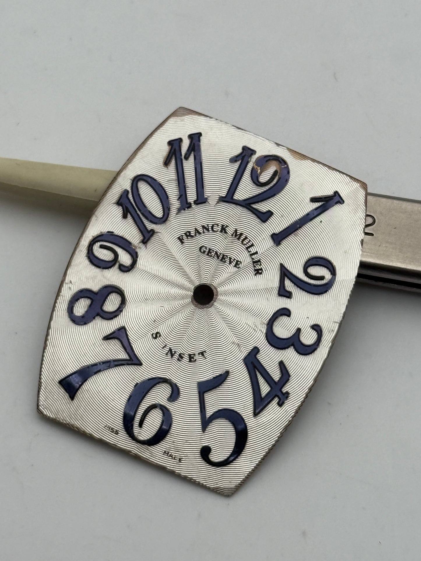 frank muller geneve sinset 27.6x34.6mm dial quadrante