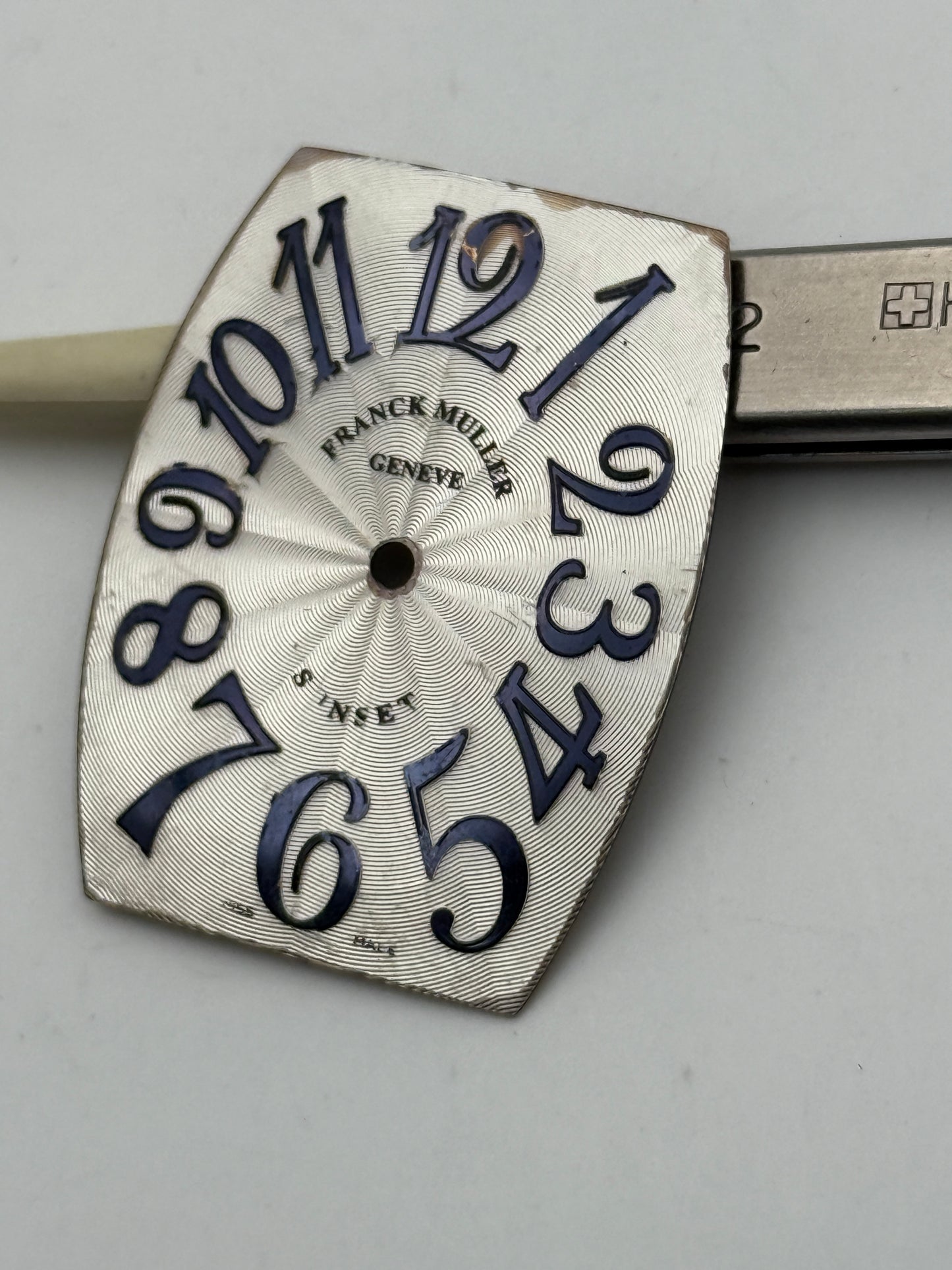 frank muller geneve sinset 27.6x34.6mm dial quadrante