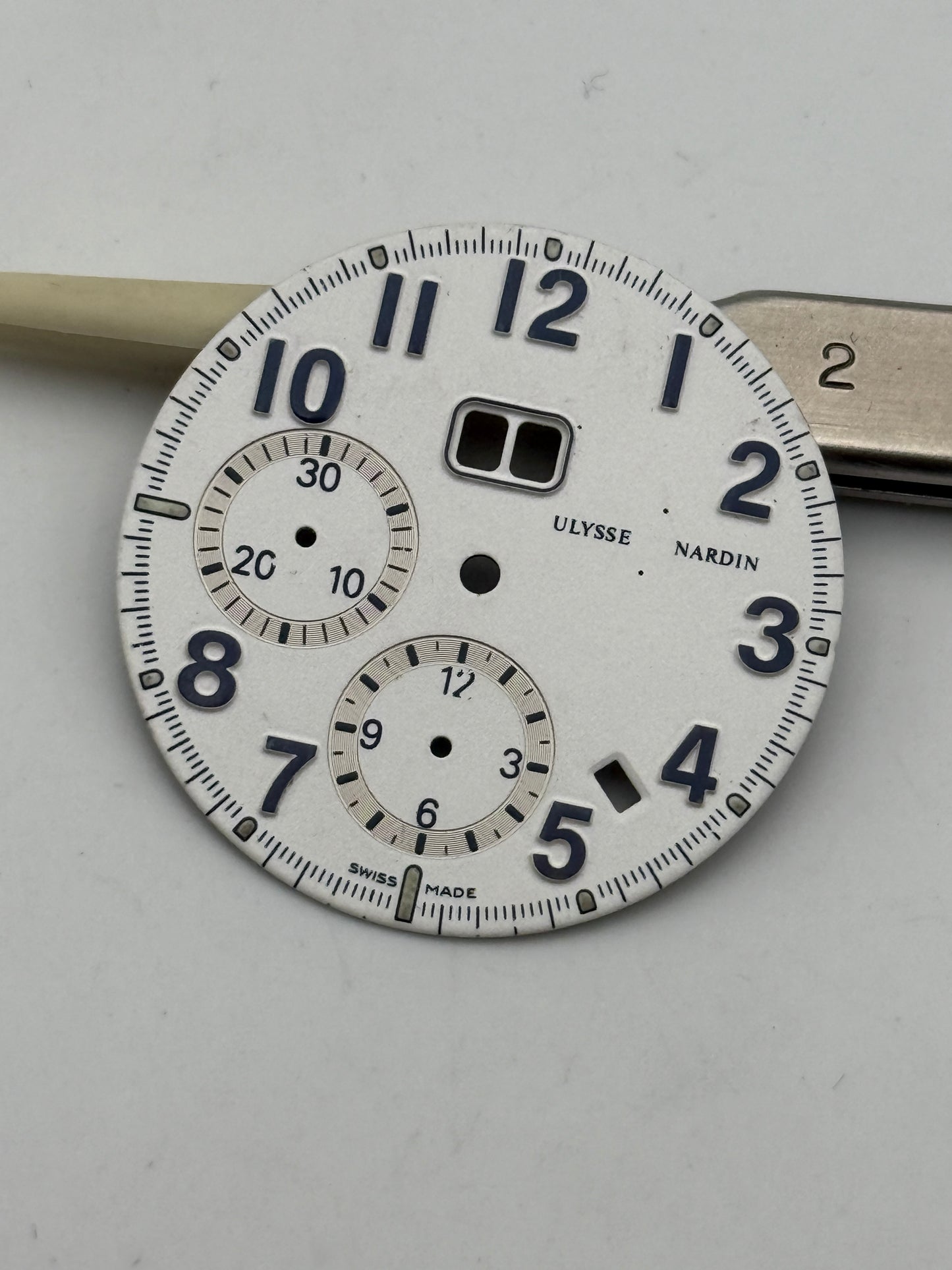 ulysse nardin chronometer 32.5mm dial quadrante