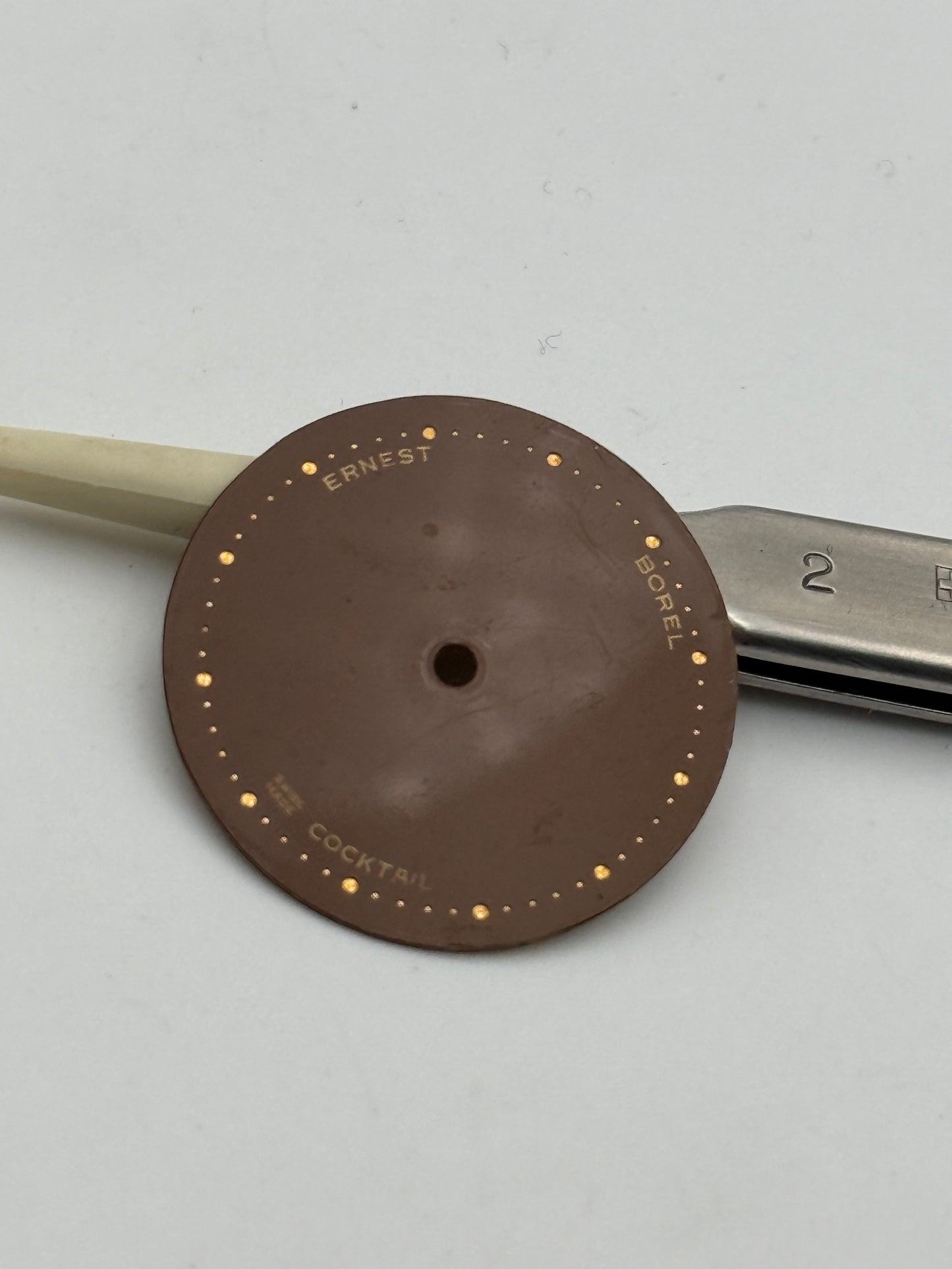 ernest borel cocktail 27mm dial quadrante