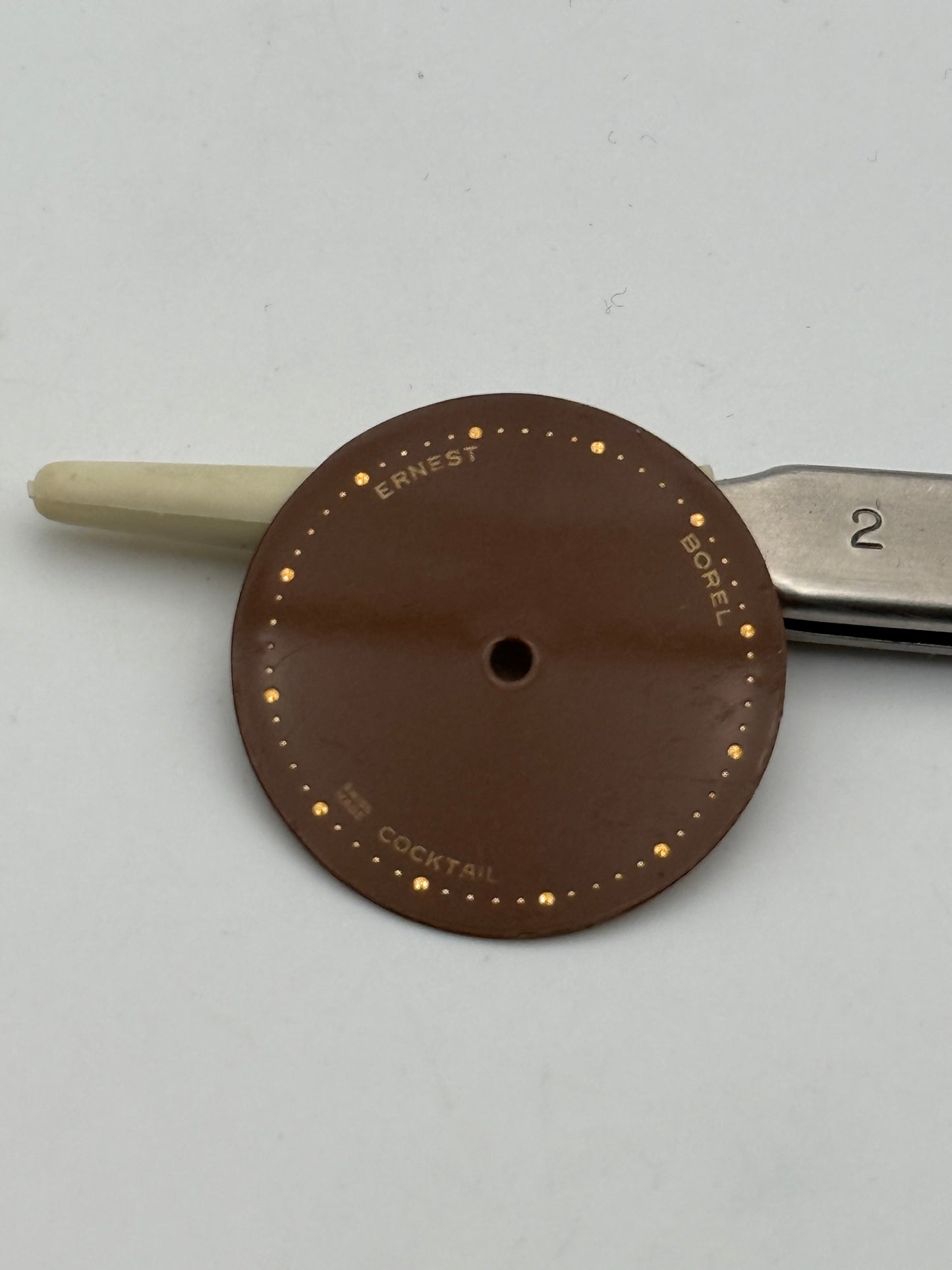 ernest borel cocktail 27mm dial quadrante