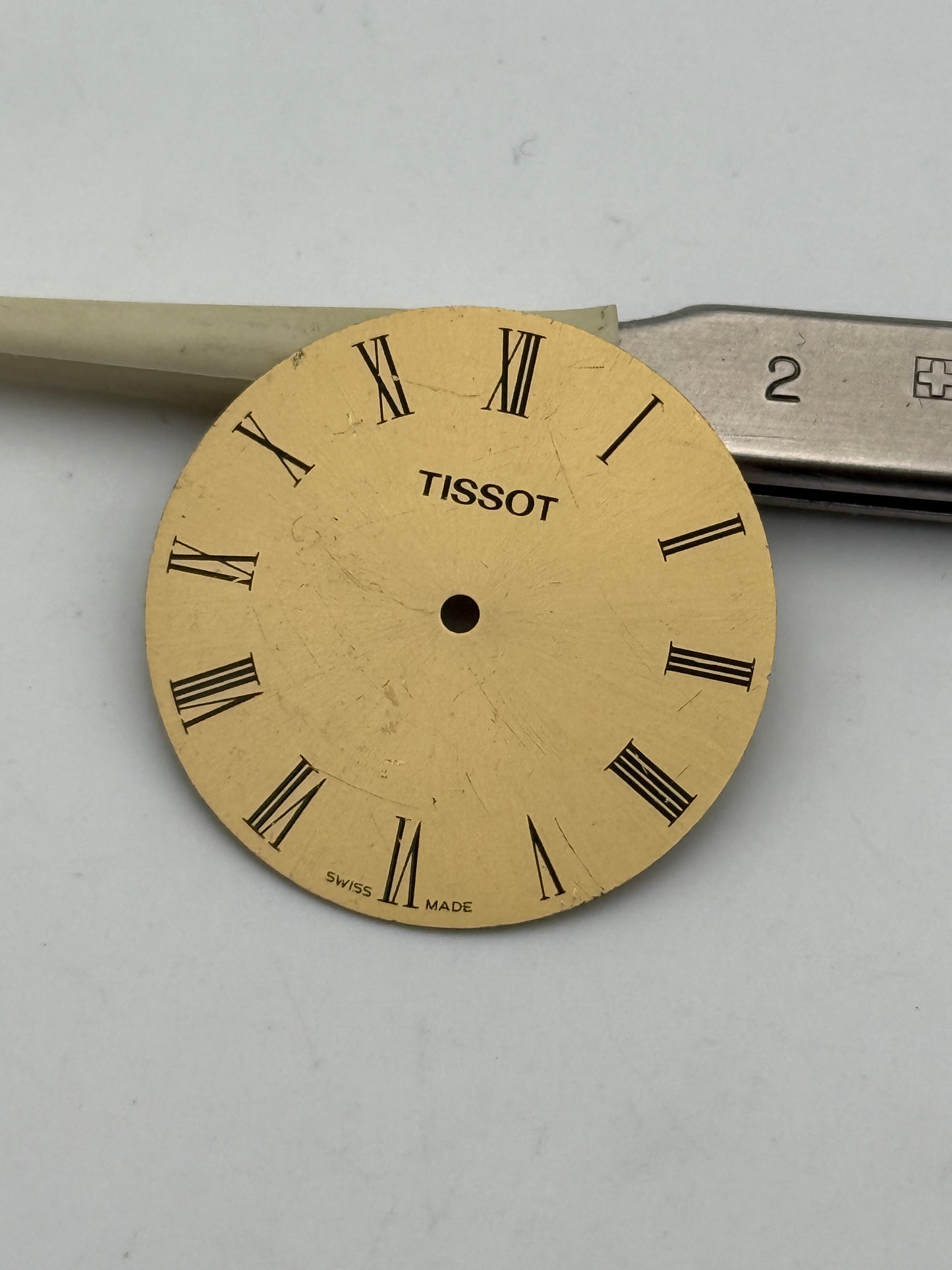 tissot 28.5mm dial quadrante