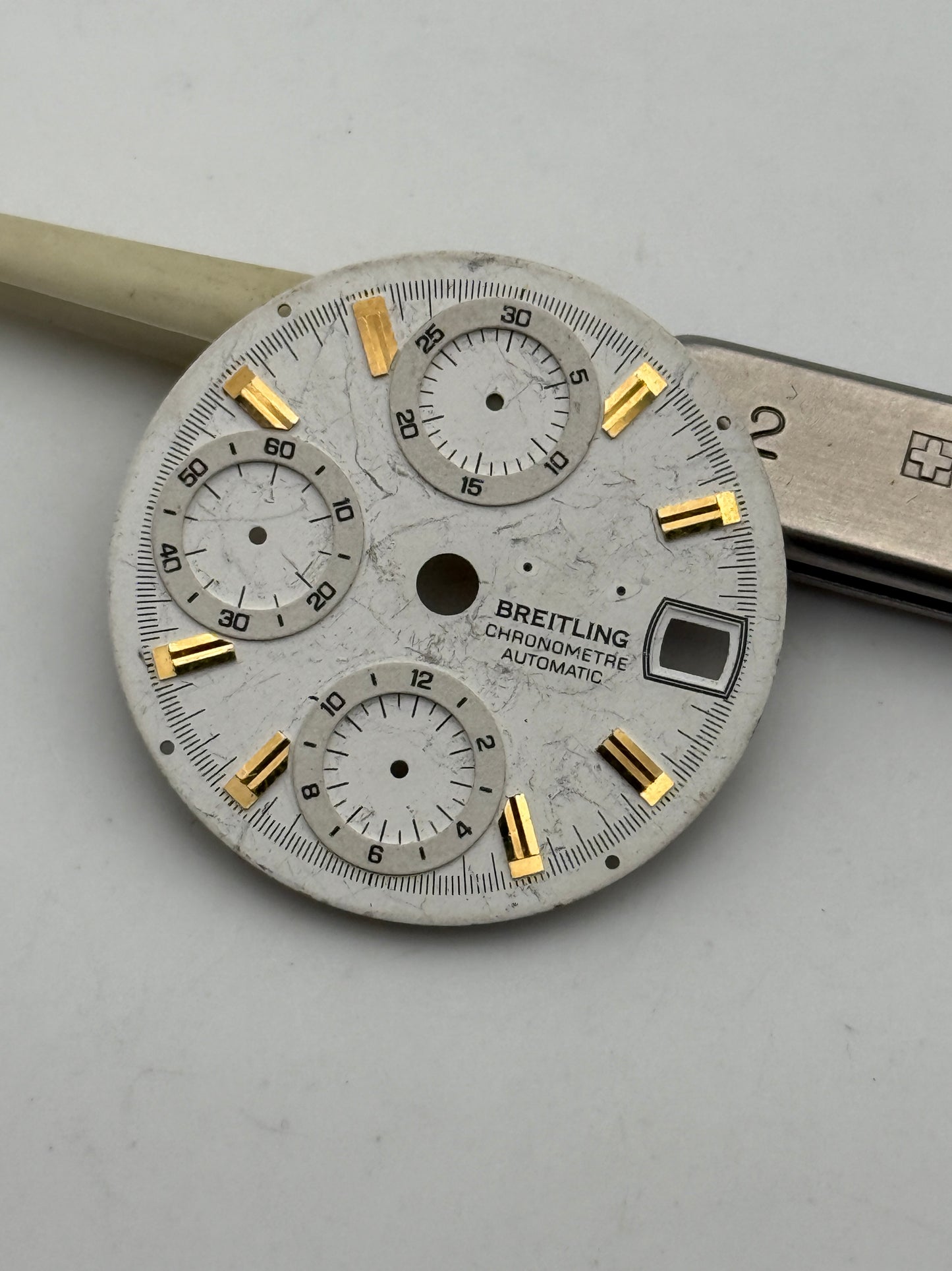 breitling chronometer automatic 7750 28.3mm dial quadrante