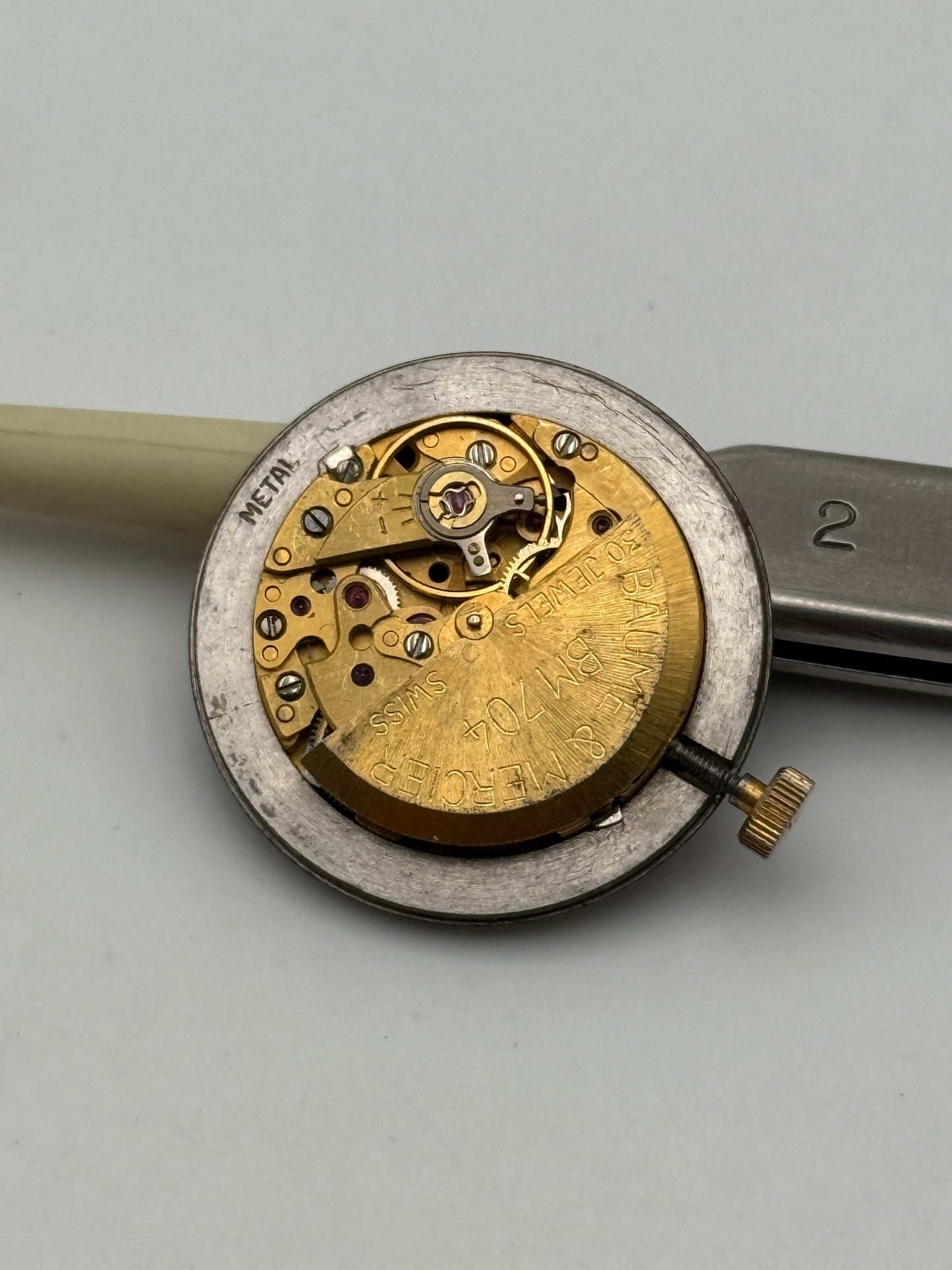 Baume & Mercier bm 704 automatic movement movimento