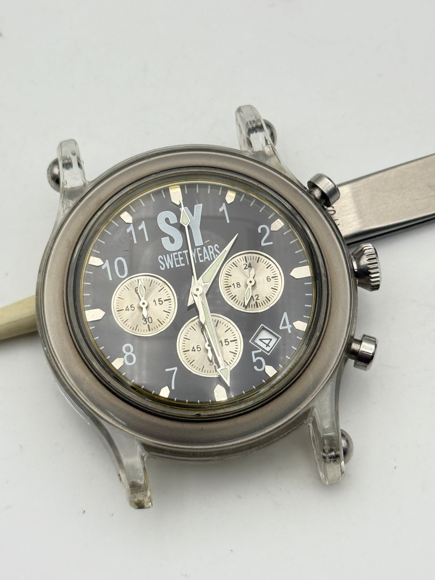 Sweet years chrono 6078m by chronotech 46mm