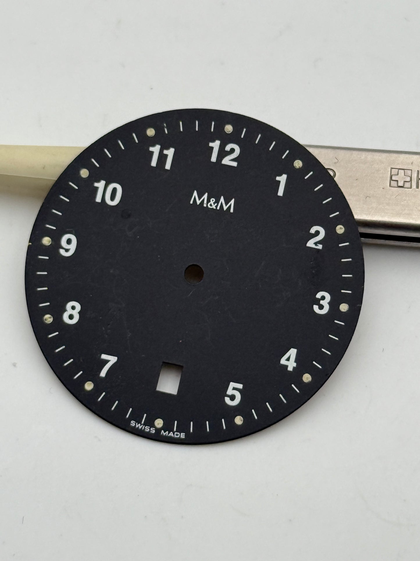 mem swiss made 32.5mm dial quadrante
