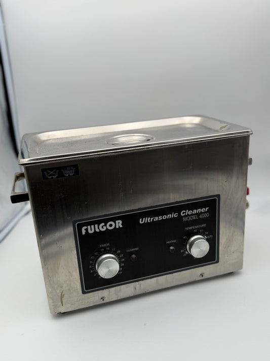 fulgor ultrasonic cleaner model 4000 ultrasuoni watchmaker orologiaio