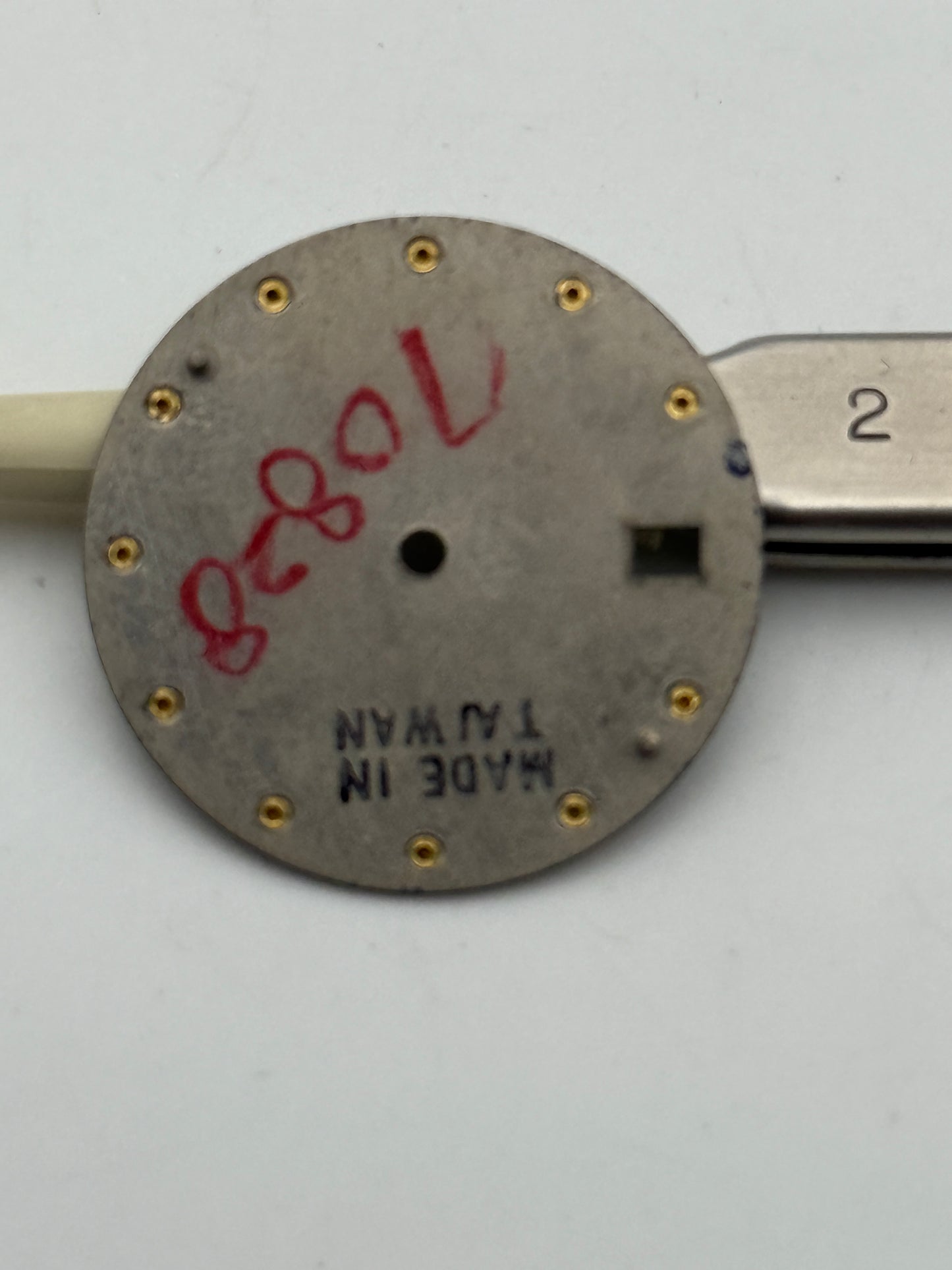 rotary quartz 25.5mm dial quadrante