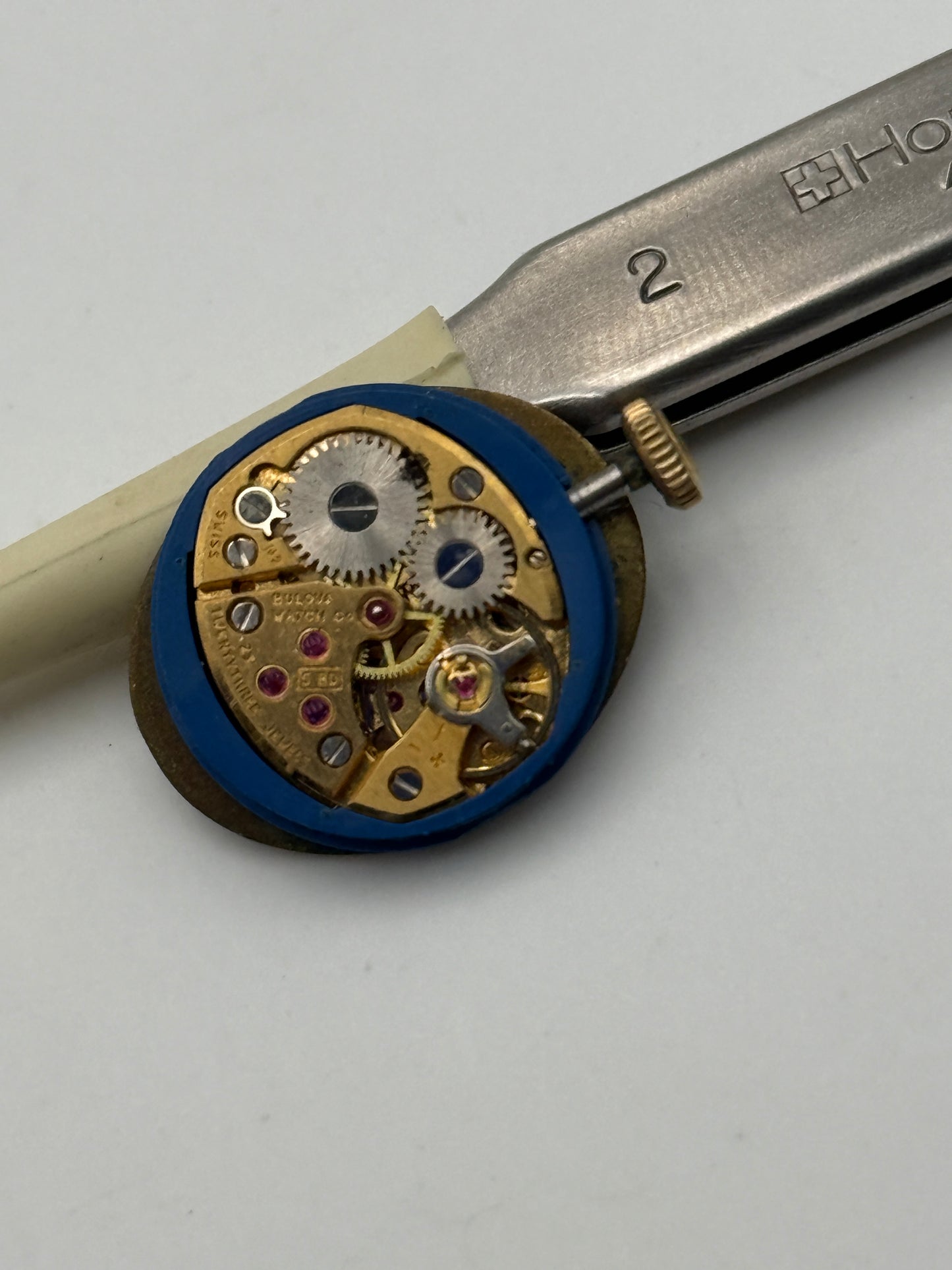 Bulova dior 58d rare movement movimento