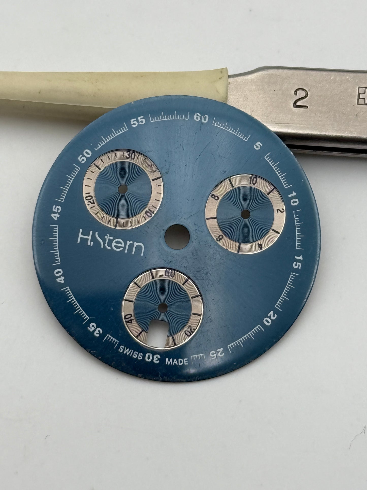 hstern chrono 30mm dial quadrante