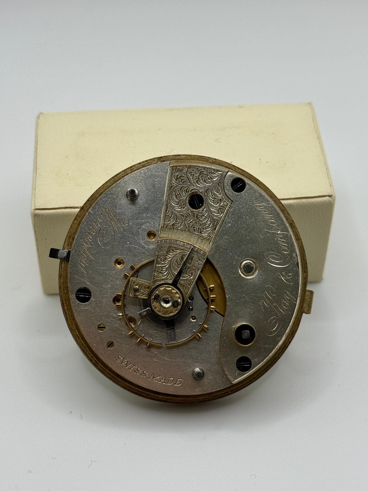 kay worcester serpentina pocket watch movement movimento