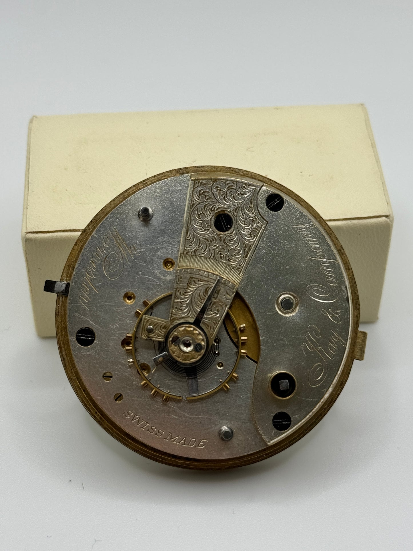 kay worcester serpentina pocket watch movement movimento