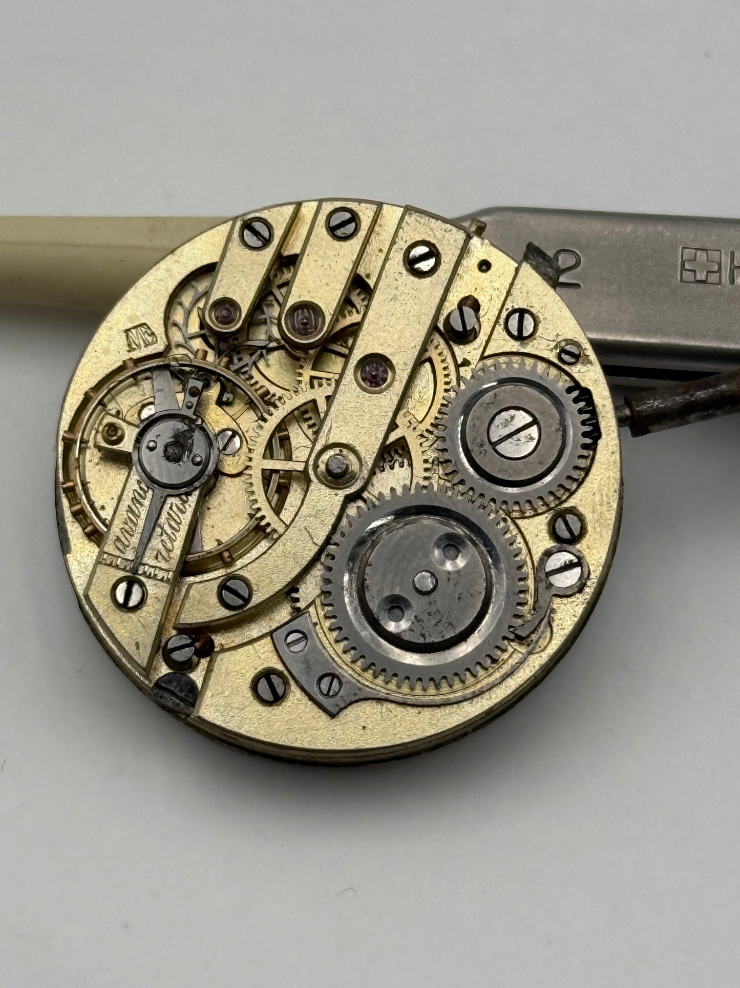 marmod fils geneve pockey watch movement movimento 29mm