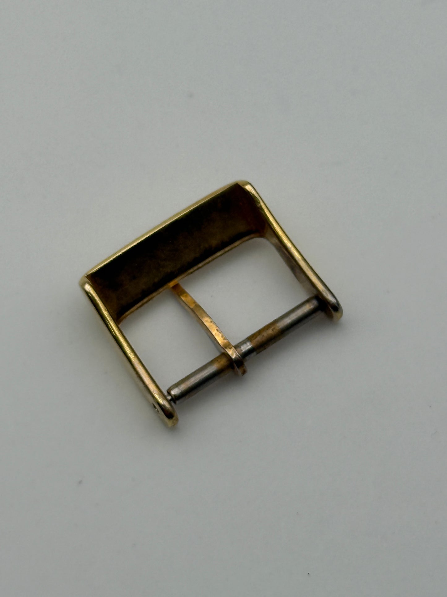 breitling dorata gold plated 16mm fibbia buckle
