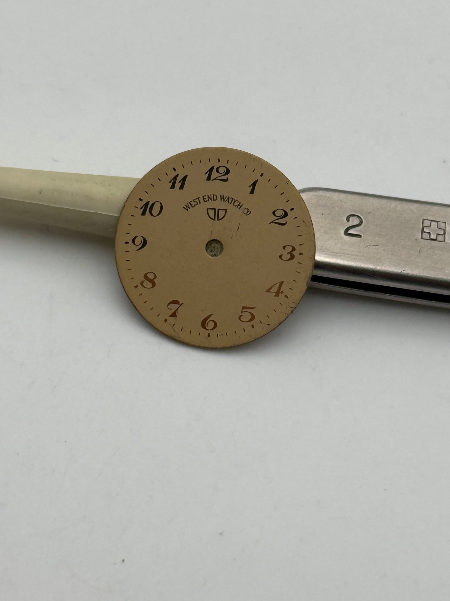 west end watch co 17.5mm dial quadrante