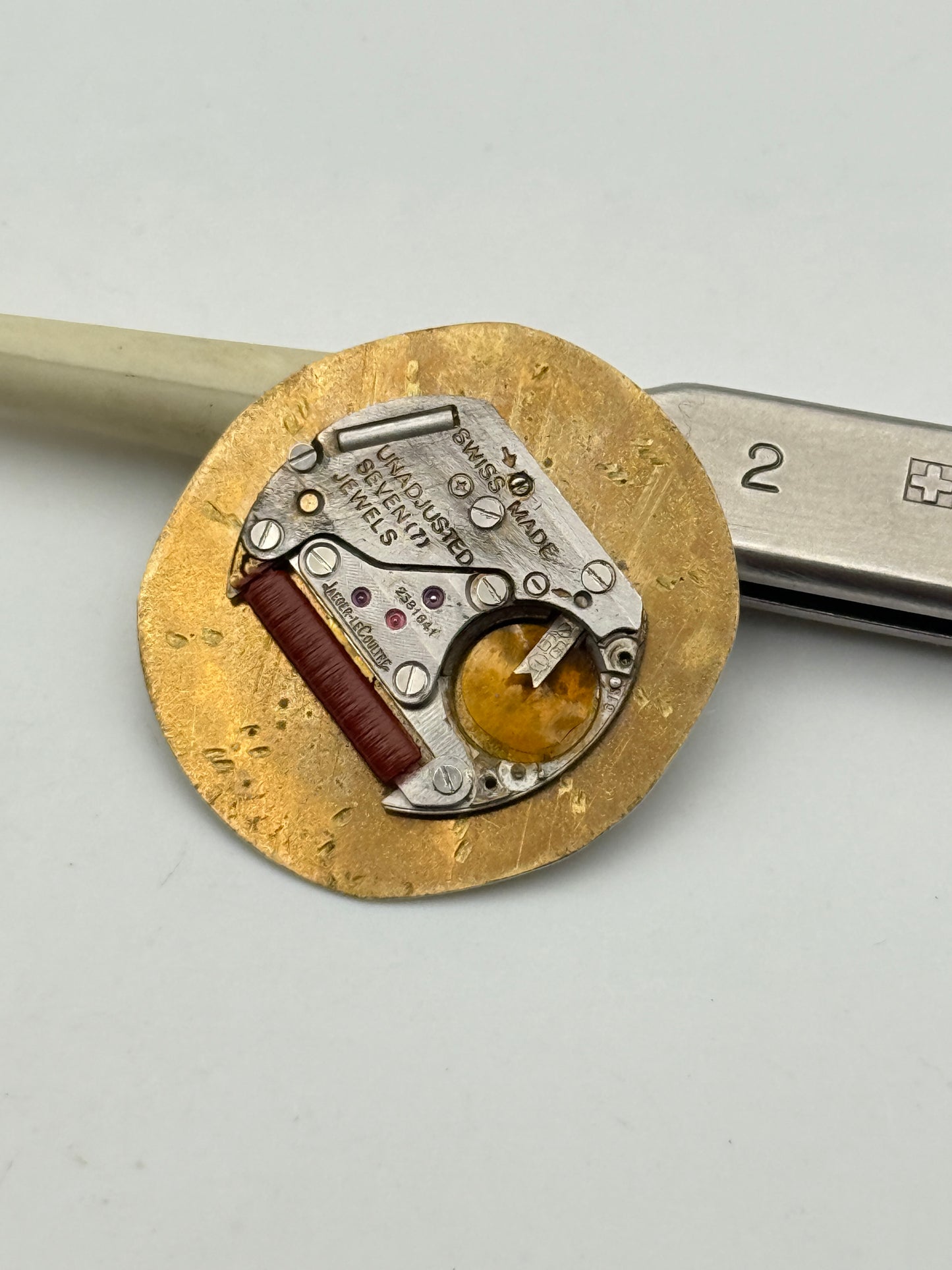 jaeger lecoultre albatros 2381841quartz movement movimento