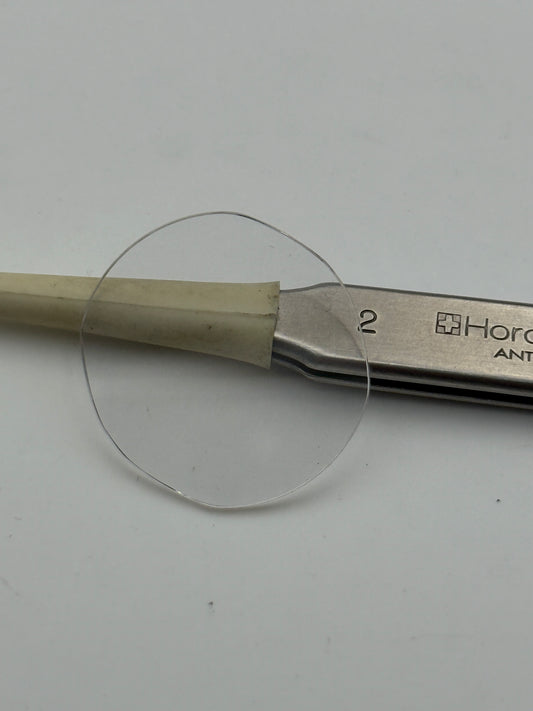 jaeger le coultre albatros quartz 146-207-5 30mm glass vetro original genuine