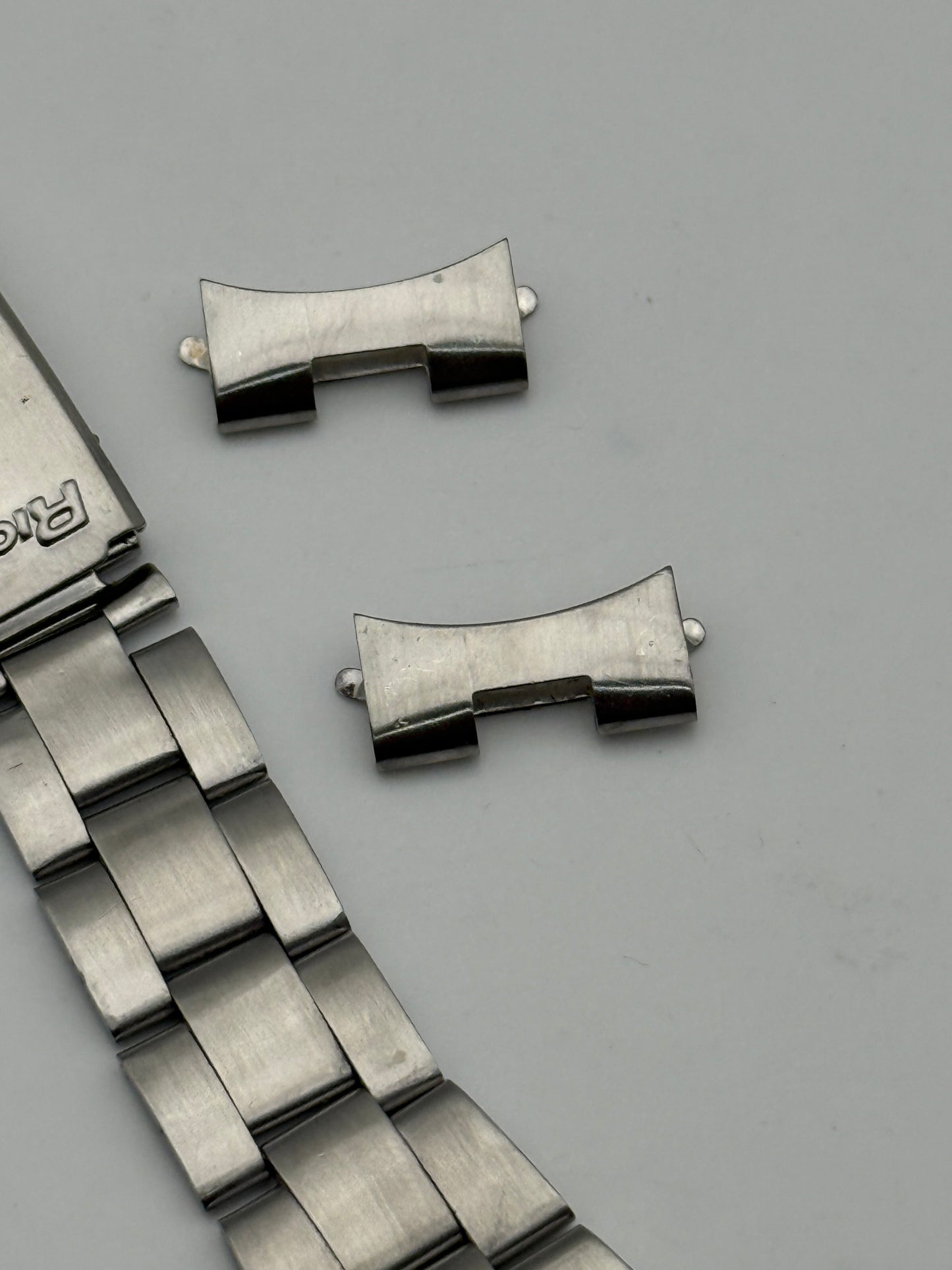 ricoh 20mm cinturino strap steel bracciale bracelet vintage watch