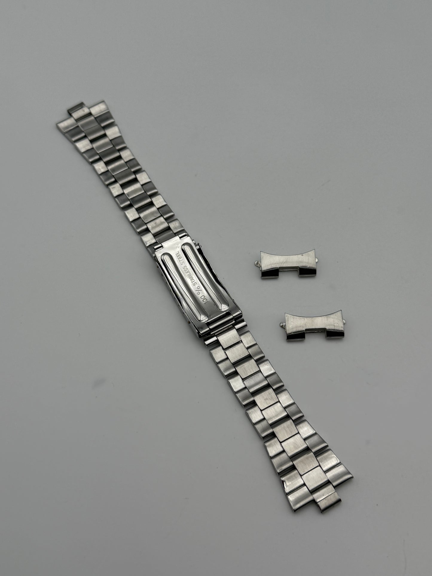ricoh 20mm cinturino strap steel bracciale bracelet vintage watch