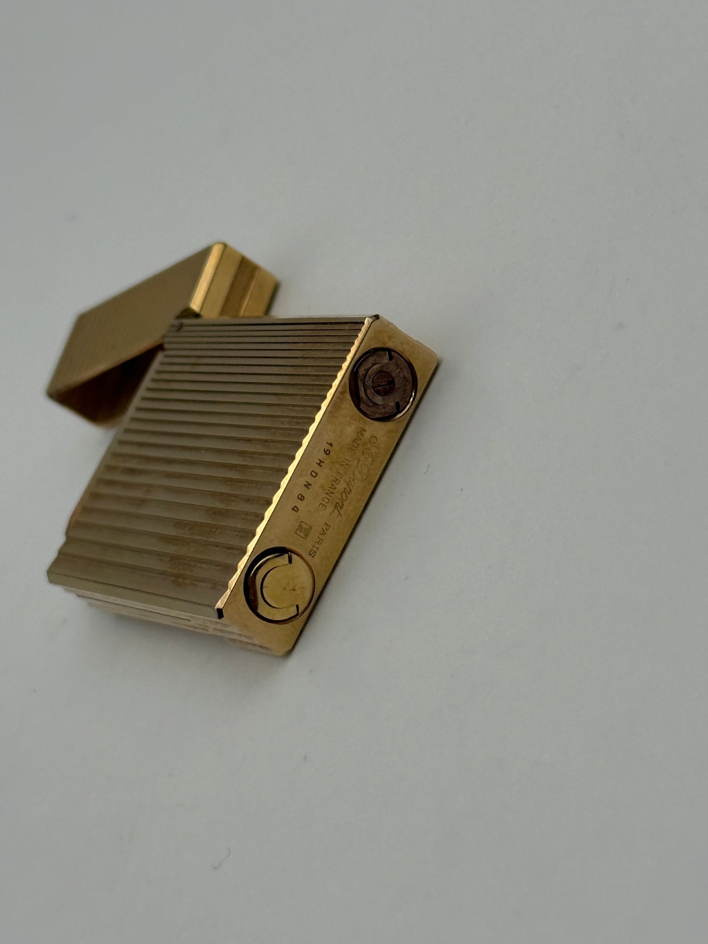 dupont lighter accendino ultra slim vintage france