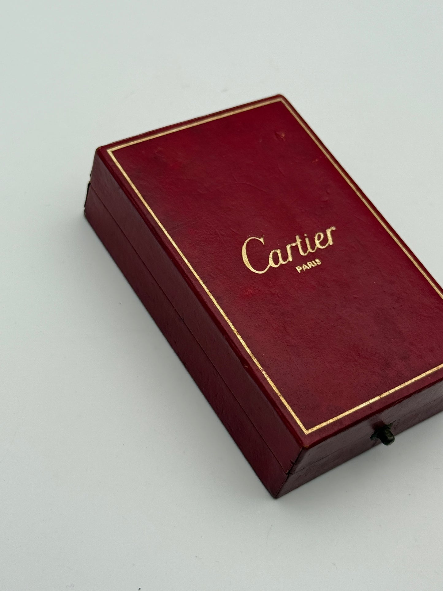 cartier vintage lighter accendino box rare scatola