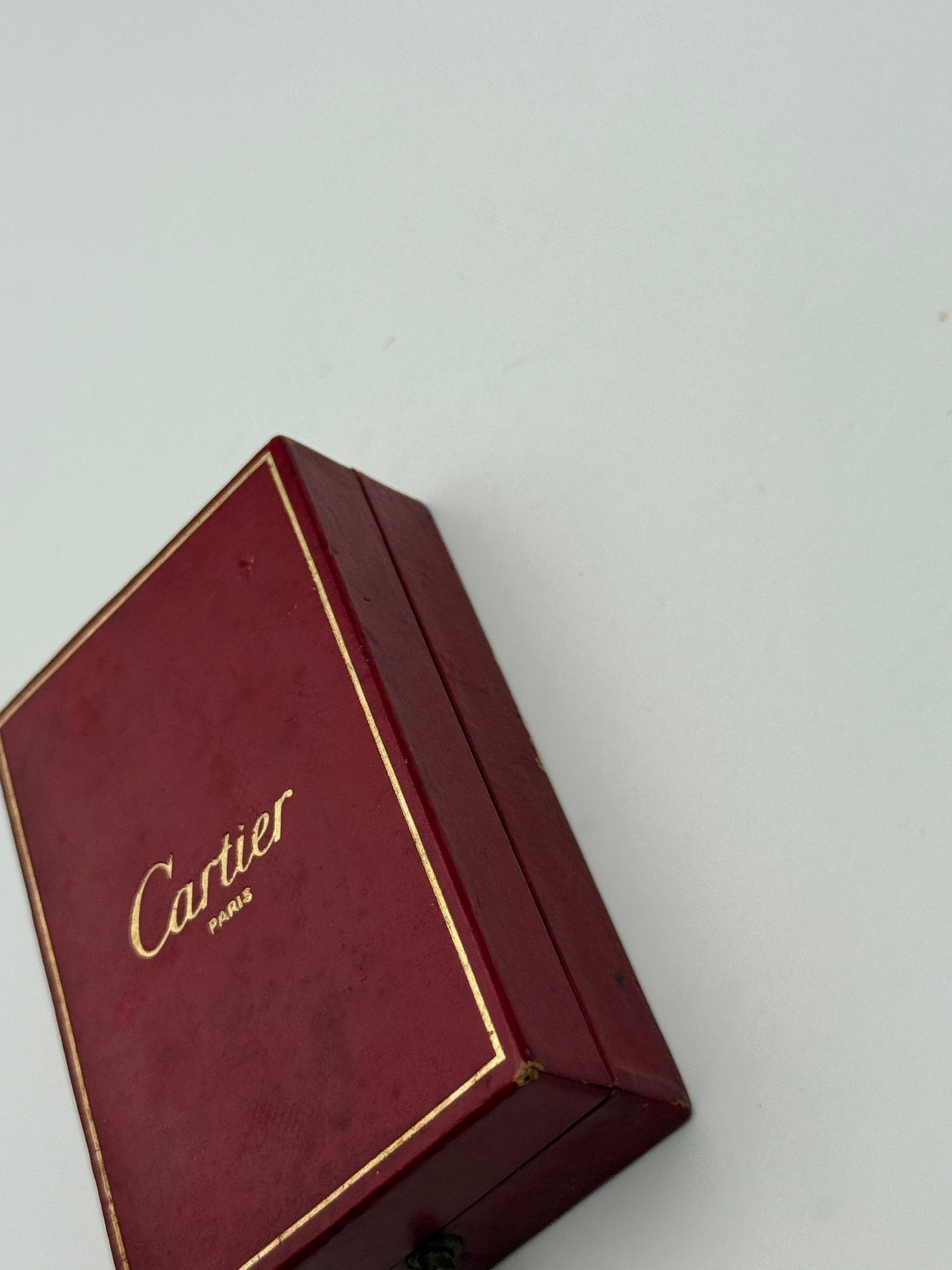 cartier vintage lighter accendino box rare scatola