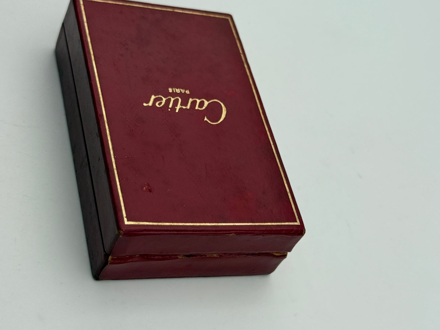 cartier vintage lighter accendino box rare scatola