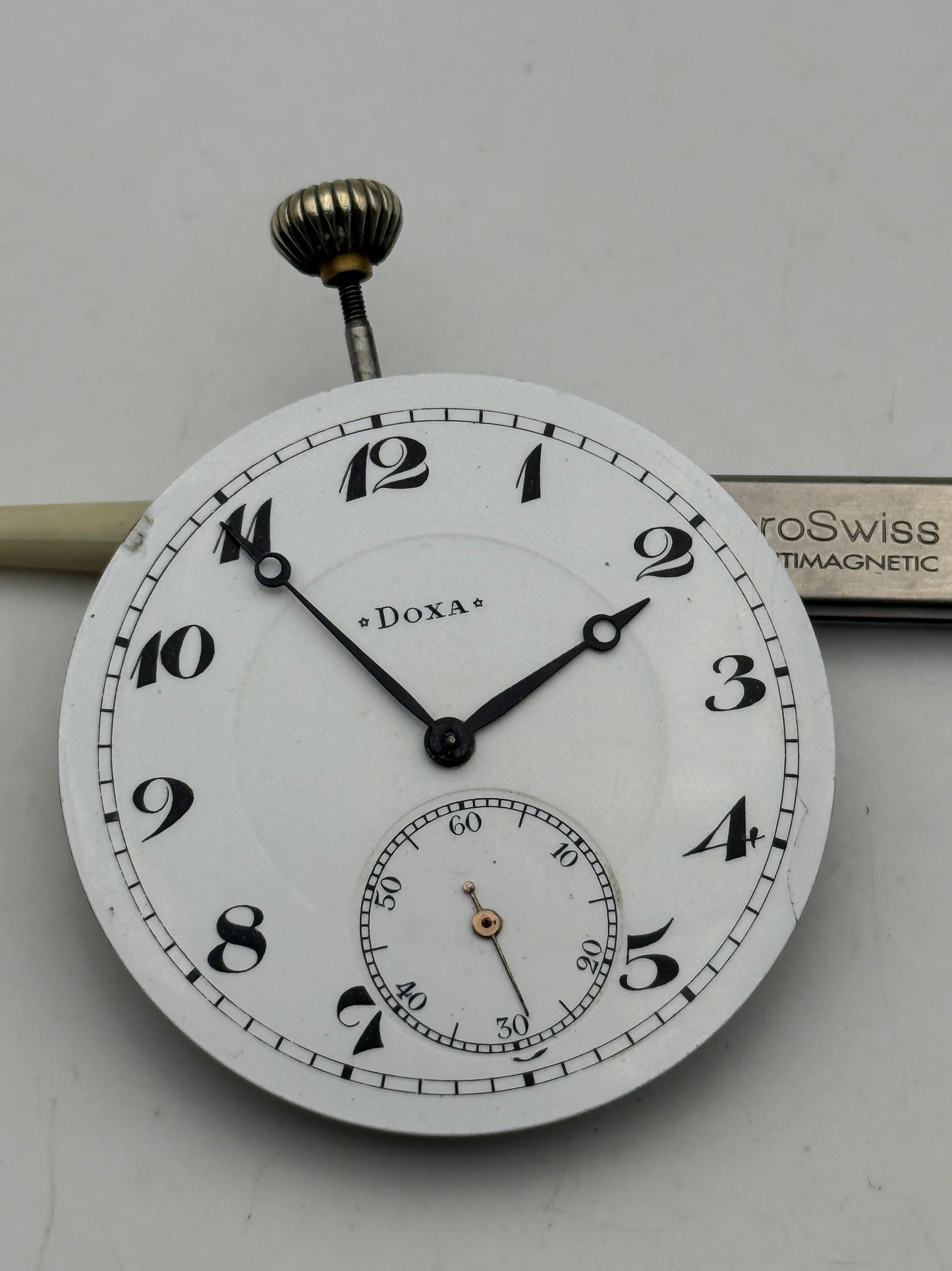 doxa pocket watch movement movimento 42mm vintage rare