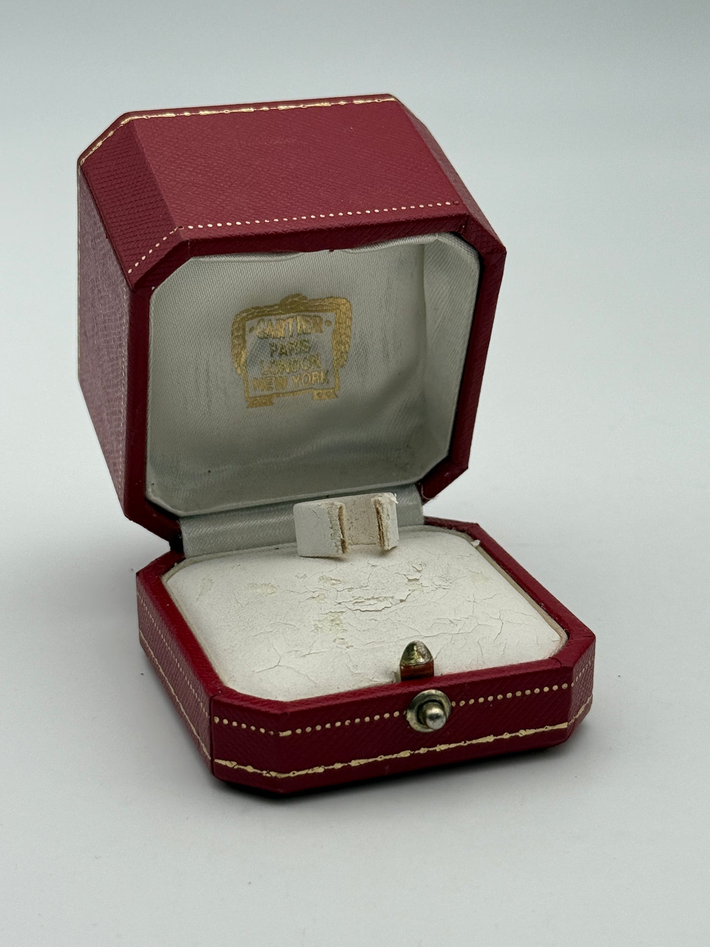 cartier ring box scatola anello vintage paris new york London c4210