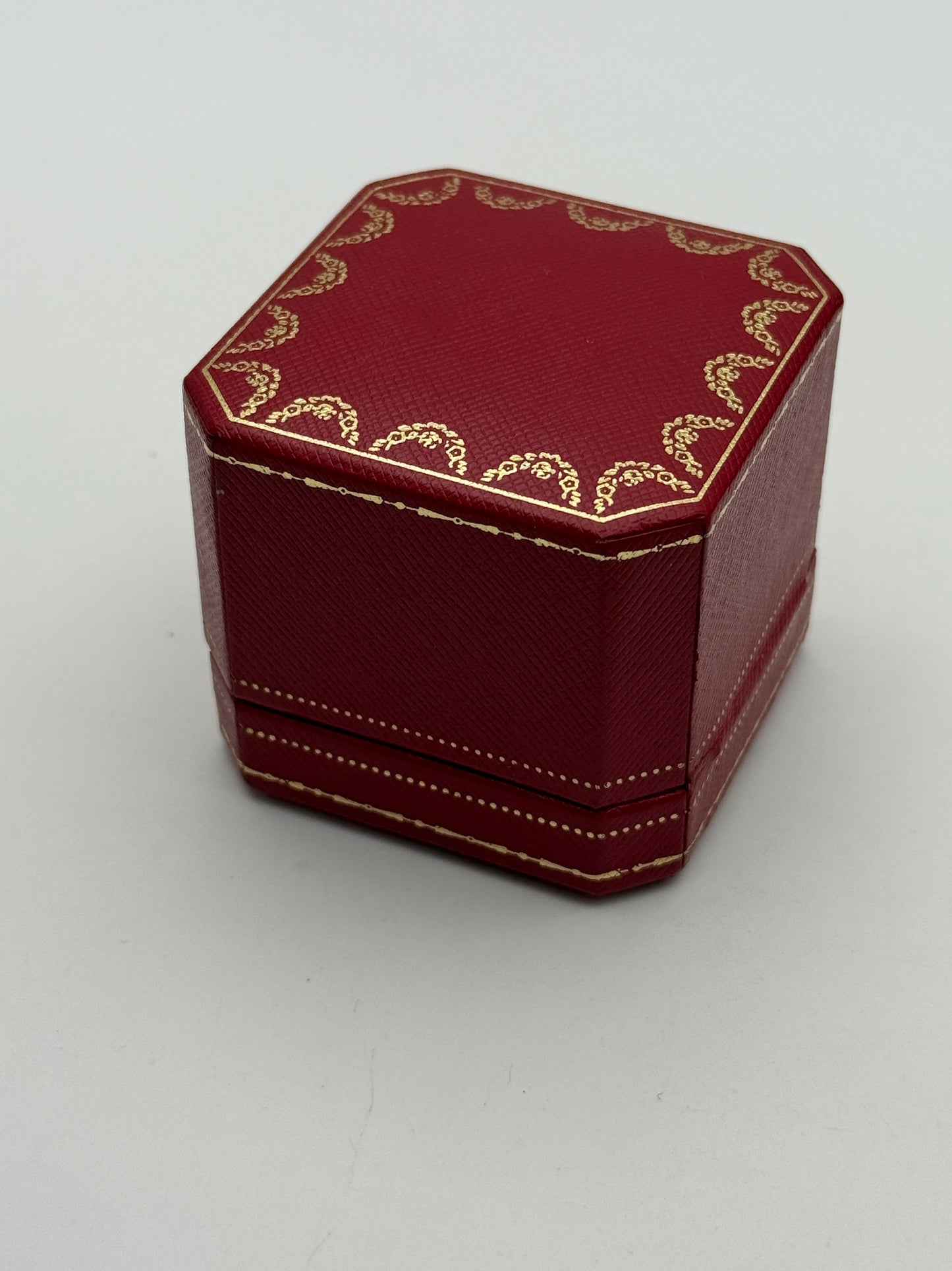 cartier ring box scatola anello vintage paris new york London c4210
